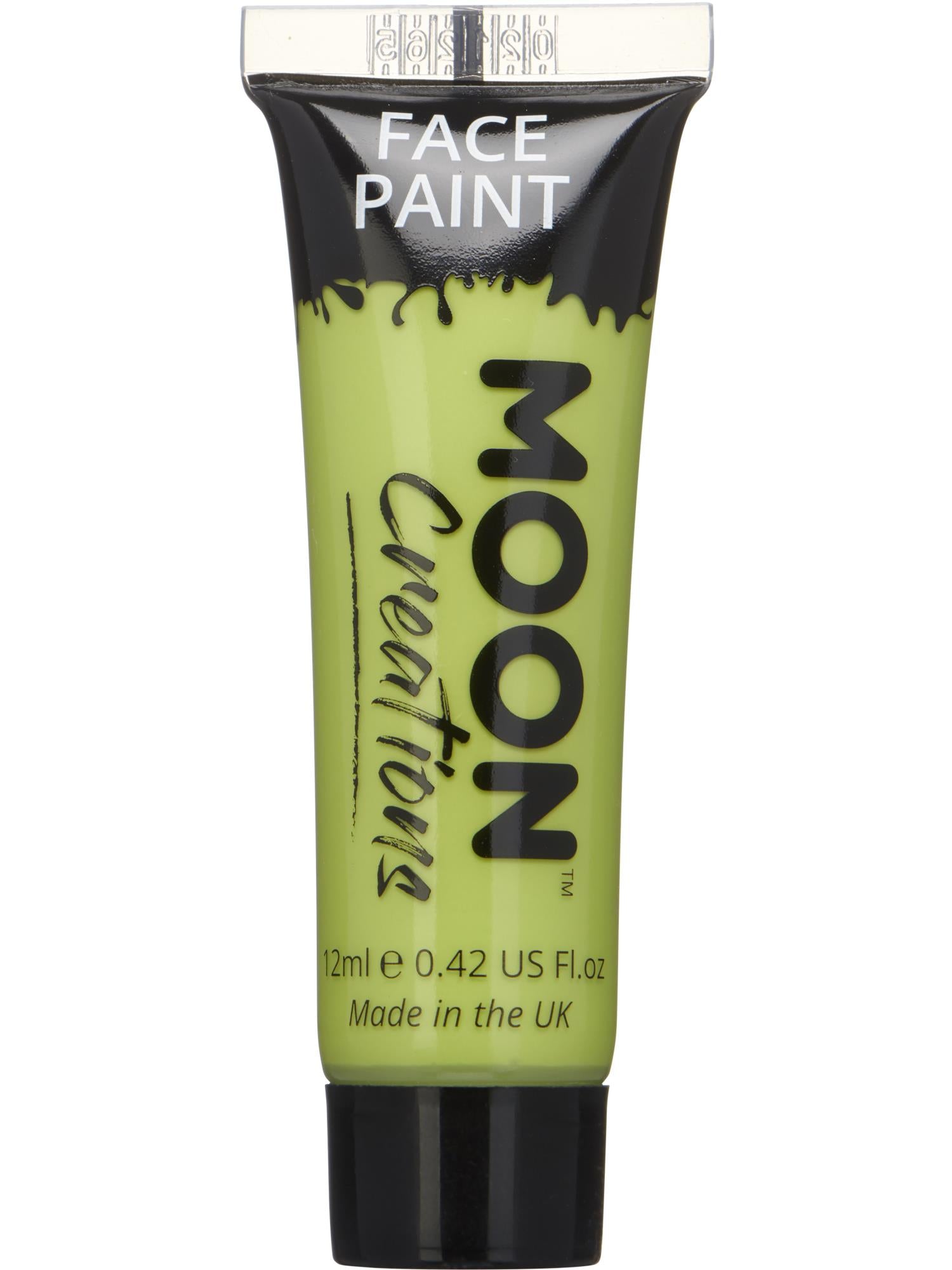 Moon Creations Face & Body Paint, Lime Green
