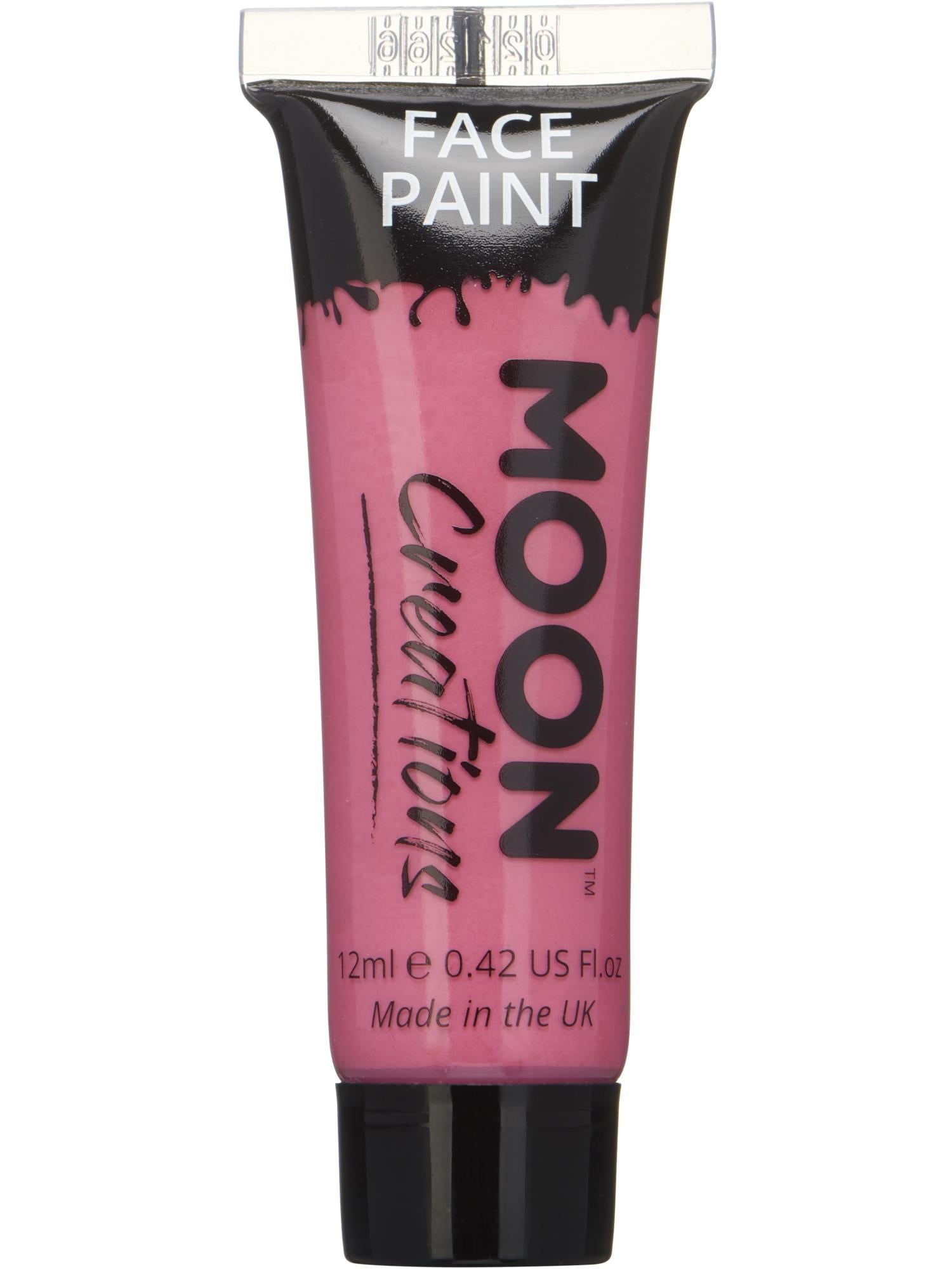 Moon Creations Face & Body Paint, Bright Pink