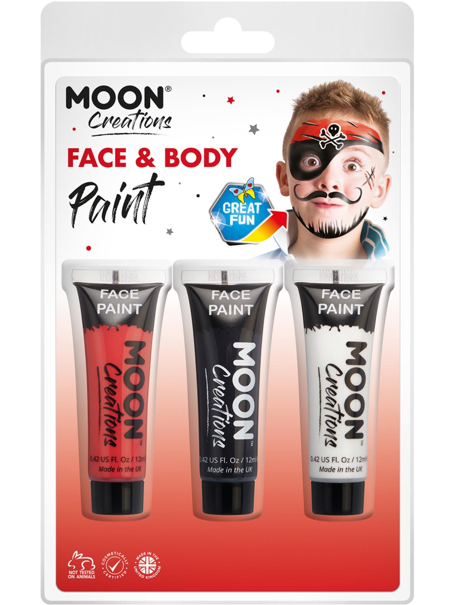 Moon Creations Gesichts- und Körperfarbe,