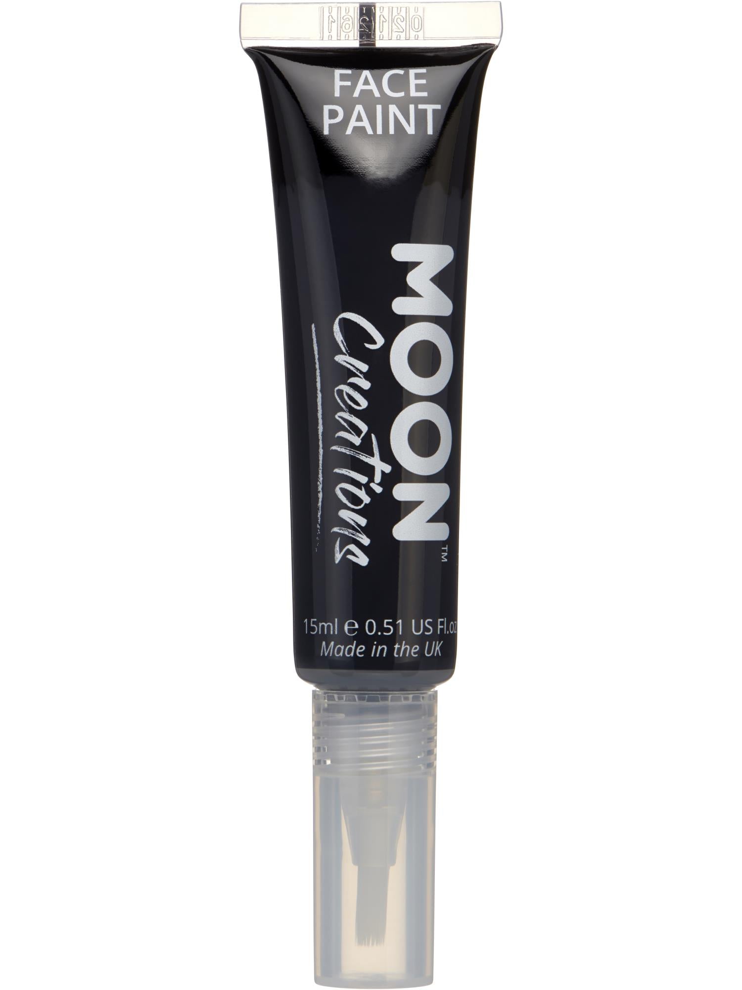 Moon Creations Face & Body Paints, Black