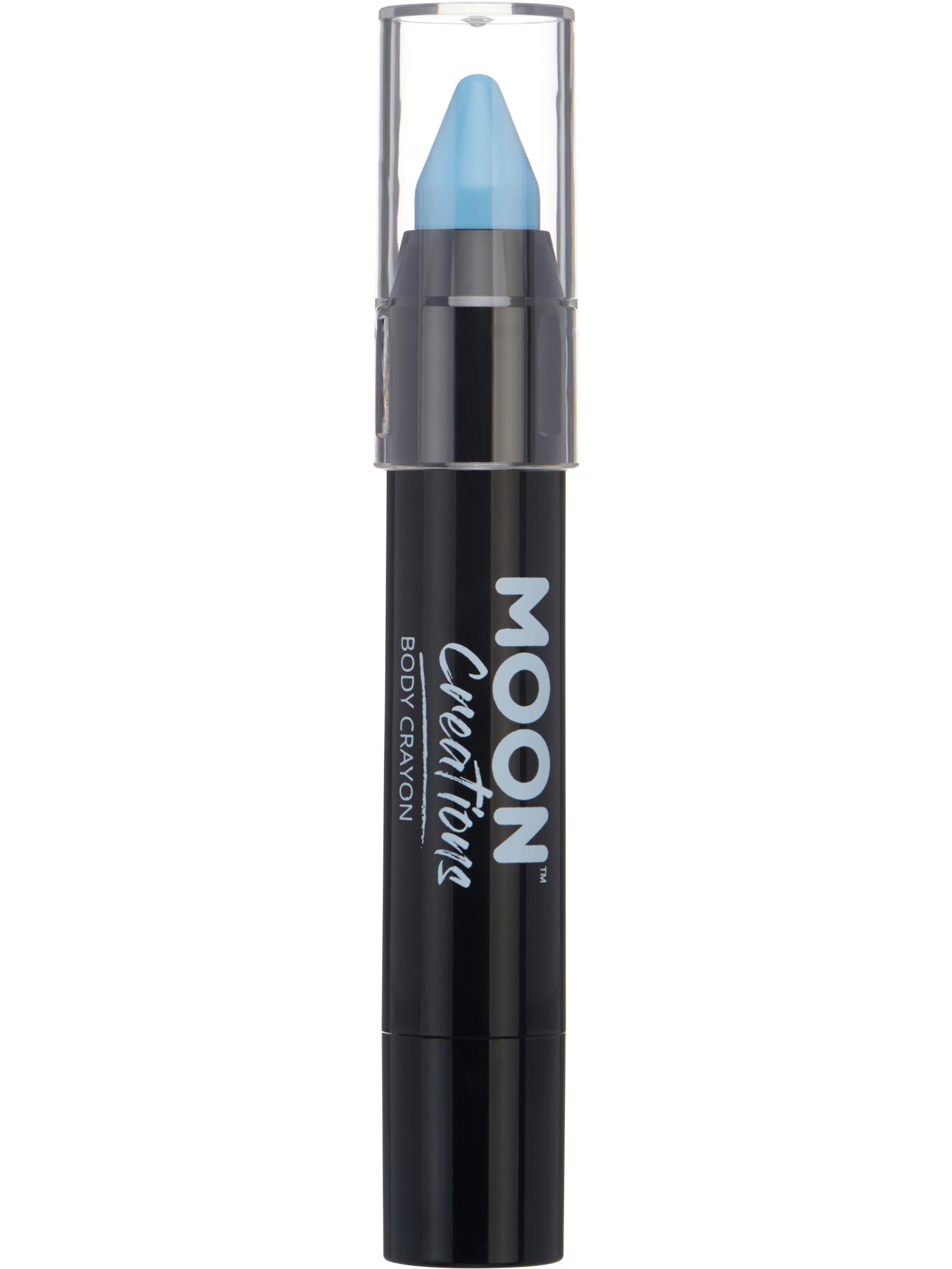Moon Creations Body Crayons, Light Blue