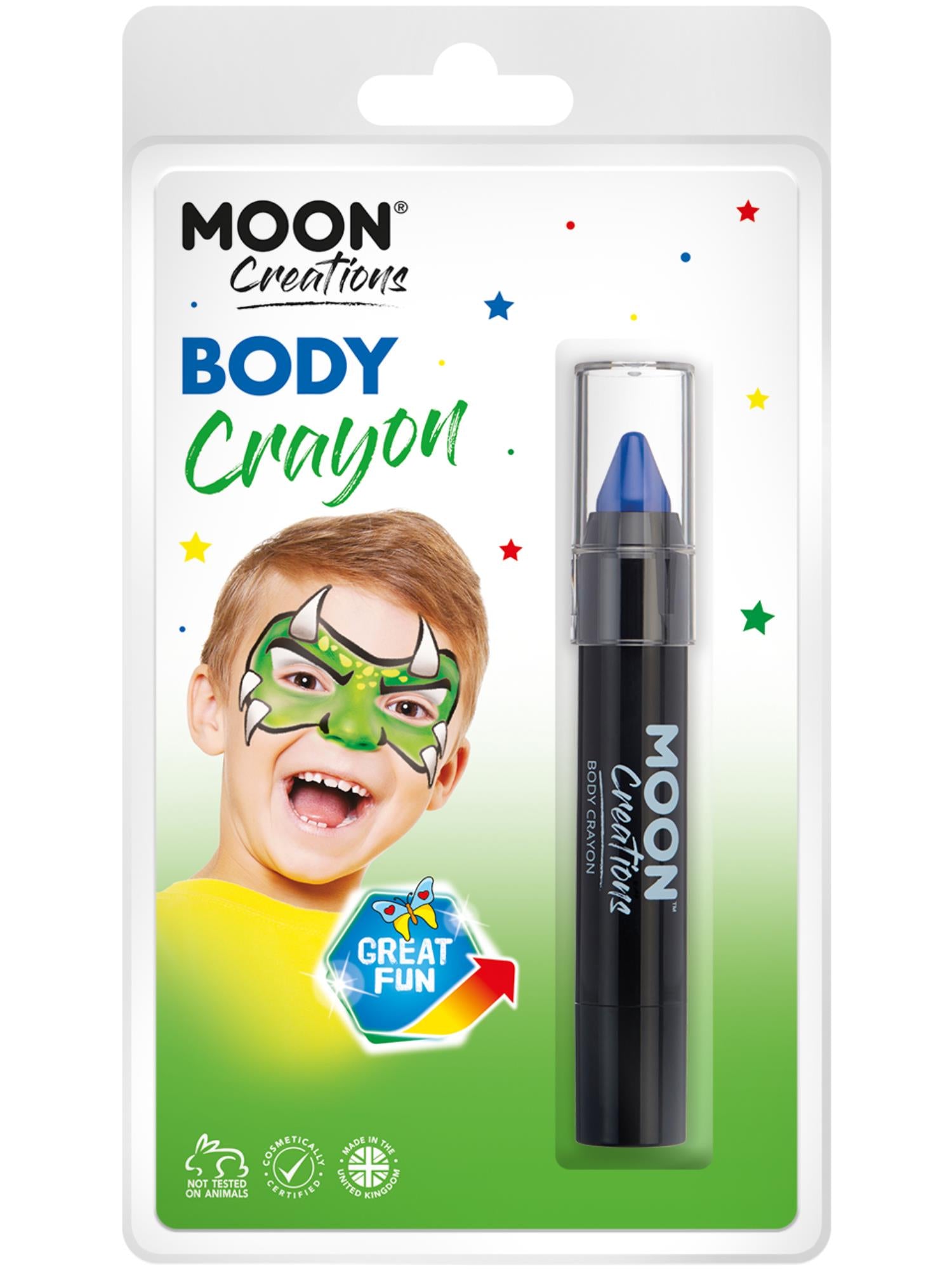 Moon Creations Körpermalstifte, Dunkelblau