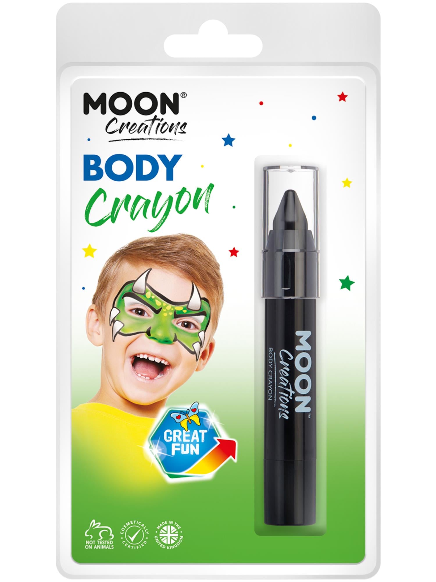 Moon Creations Körpermalstifte, Schwarz