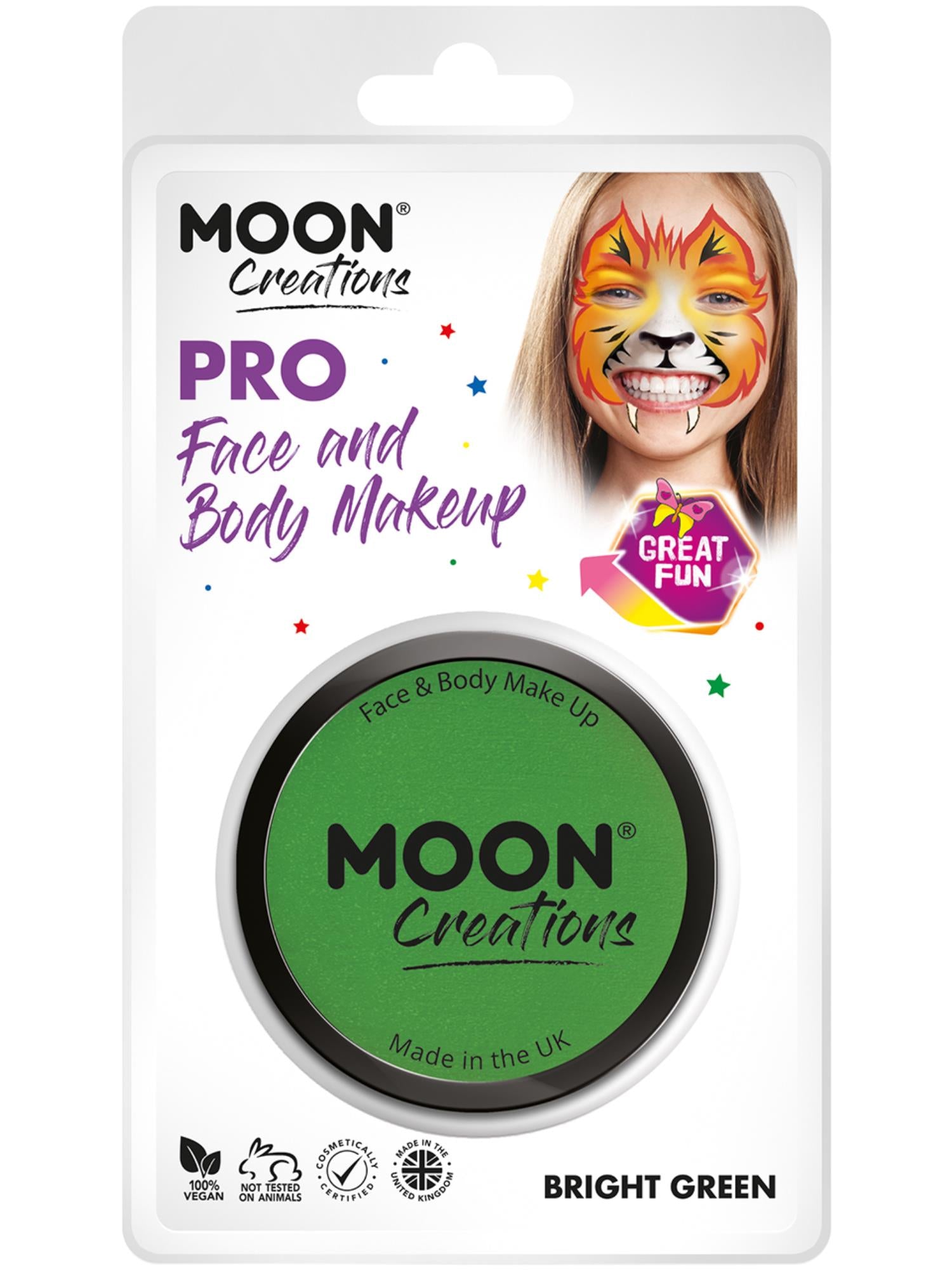 Moon Creations Pro-pot met gezichtsverf in cakevorm