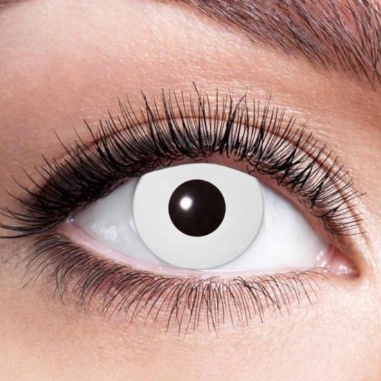 3 Days Contact Lenses White Zombie