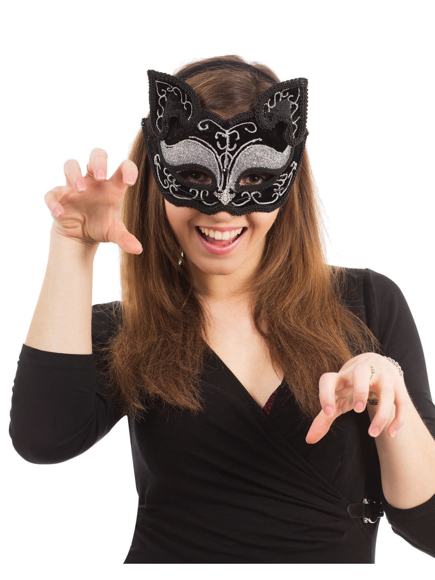 Schwarze Katze Dekorativ