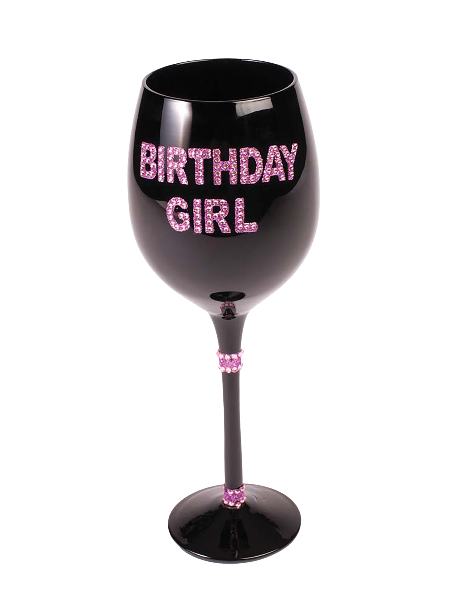 Wine Glass Birthday Girl