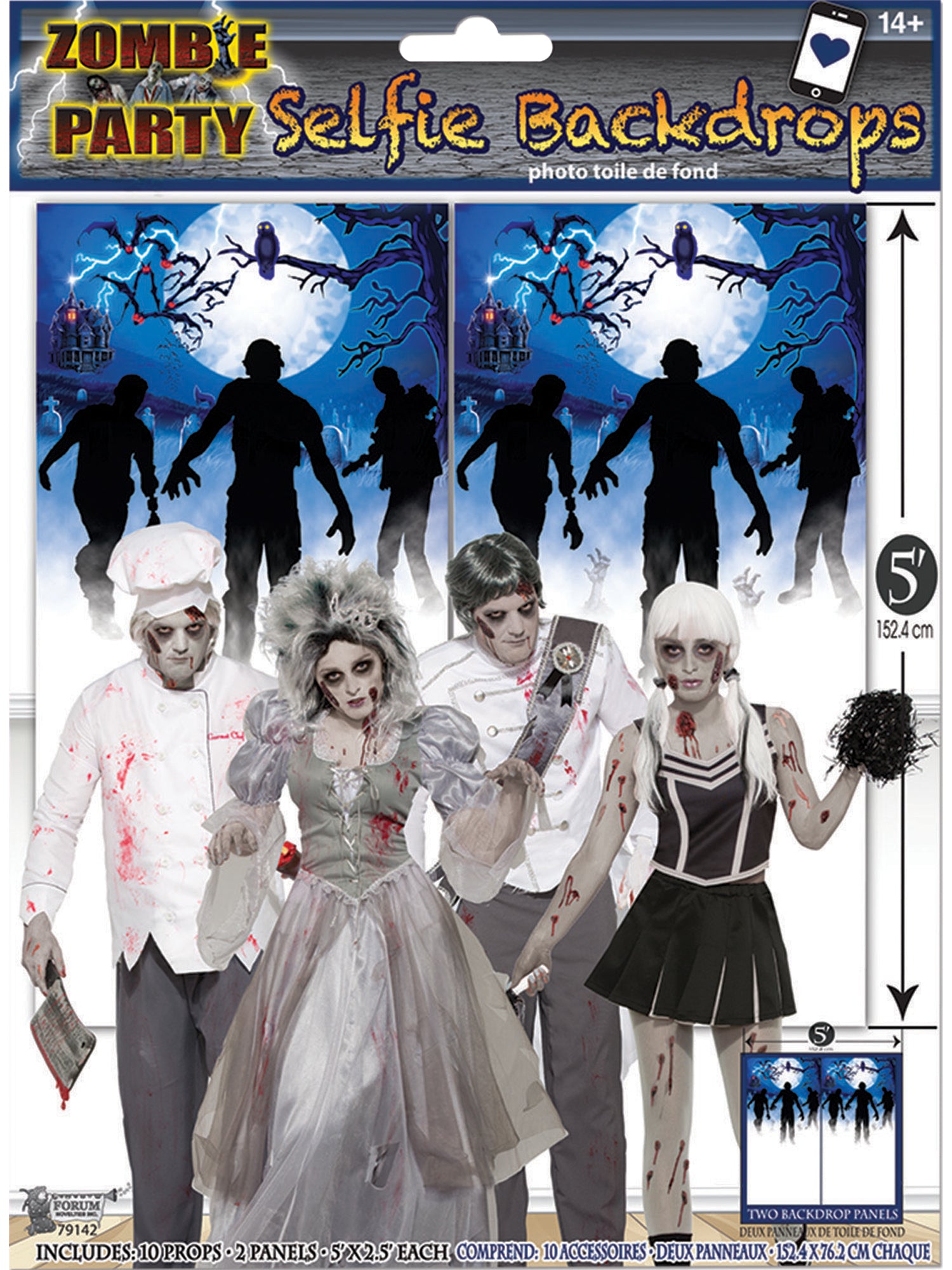 Backdrop Set Zombie