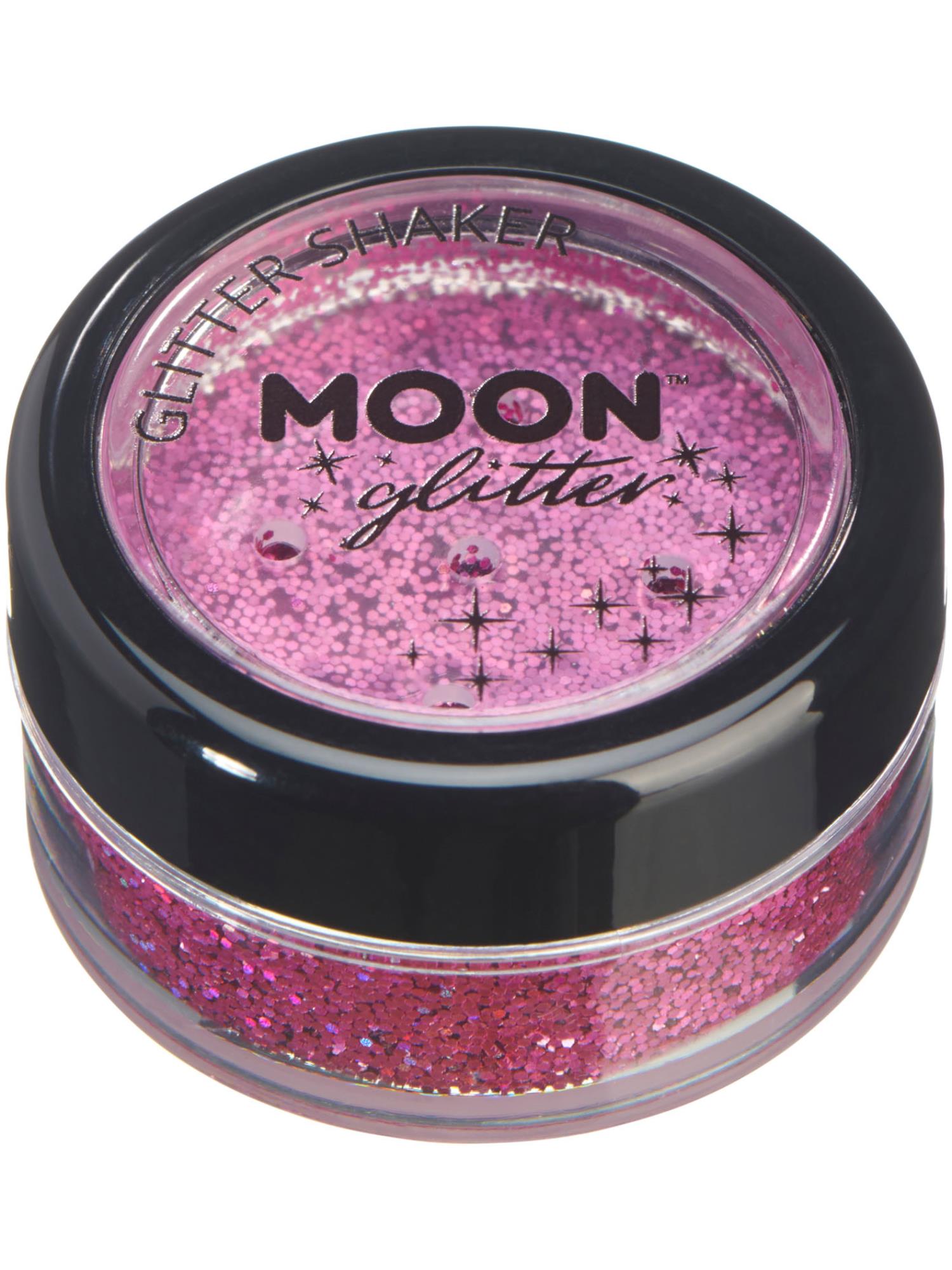 Moon Glitter – Holografische Glitzer-Streuer, Rosa