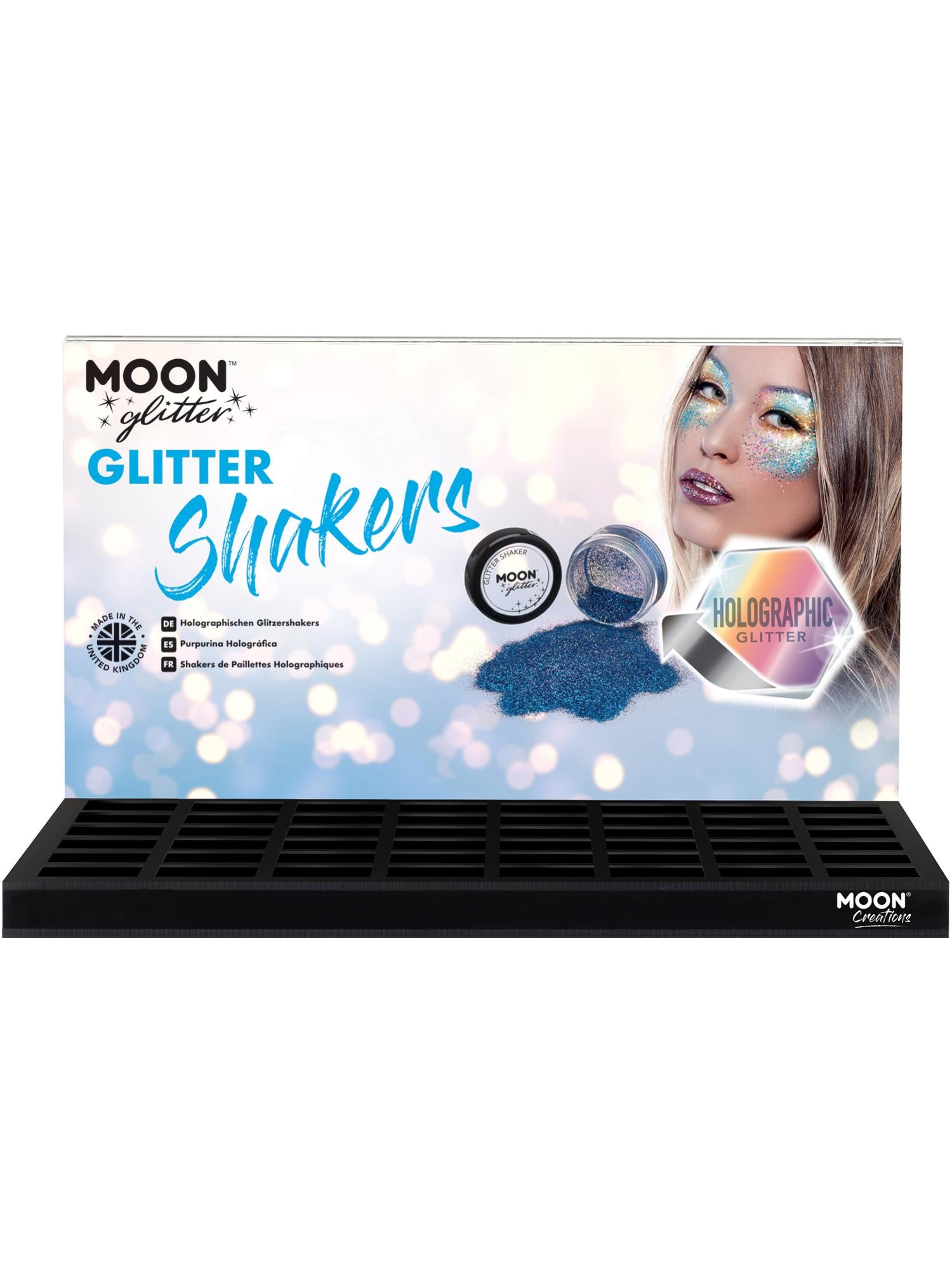 Moon Glitter holografische glittershakers,