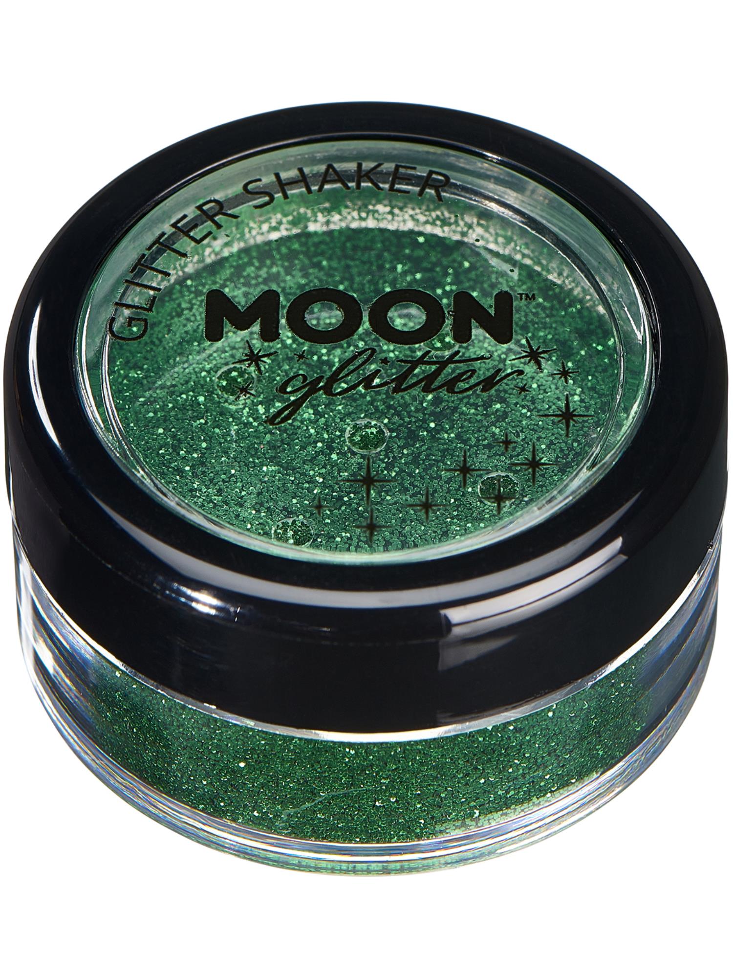Moon Glitter Classic Fine Glitter Shakers, Green