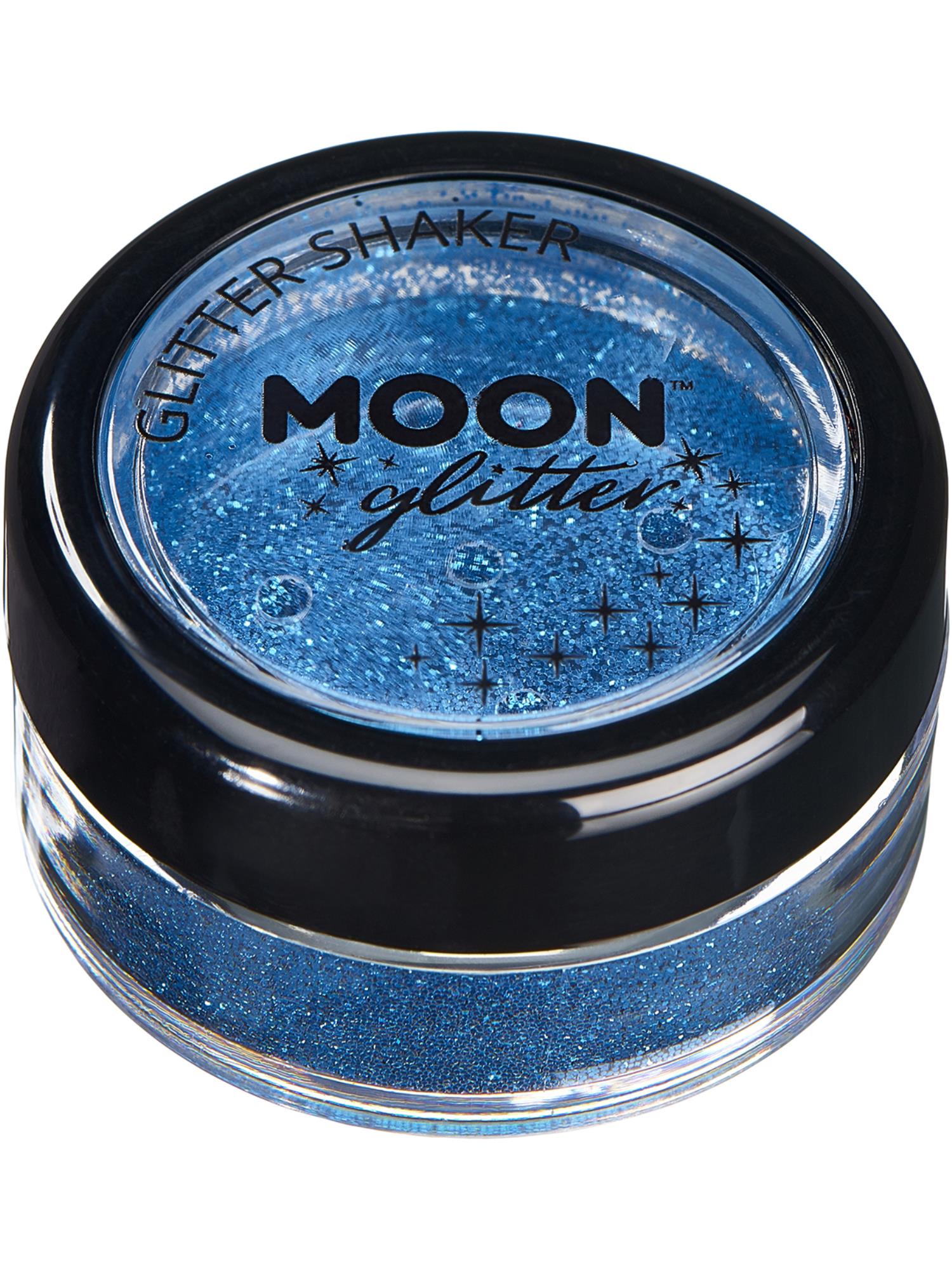 Moon Glitter Classic Fine Glitter Shakers, Blue