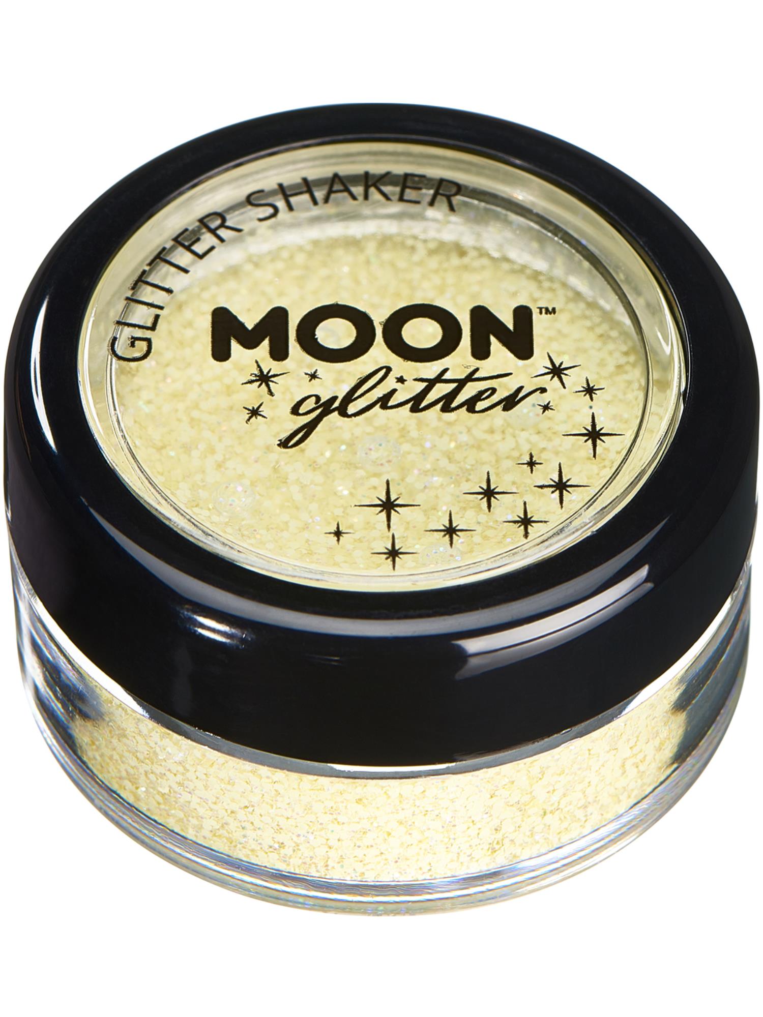 Moon Glitter Pastel Glitter Shakers, Lemon