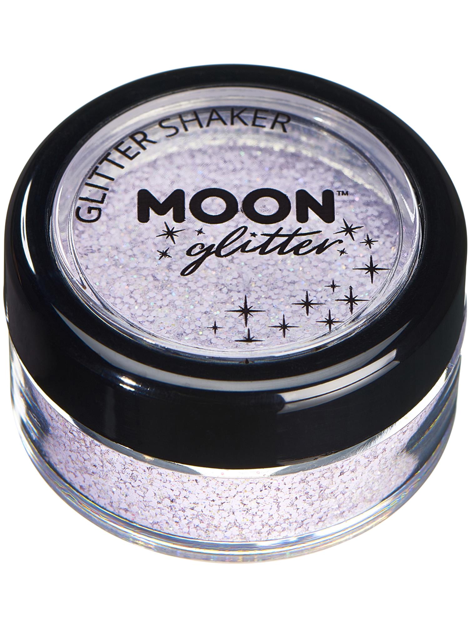 Moon Glitter Pastel Glitter Shakers, Lilac
