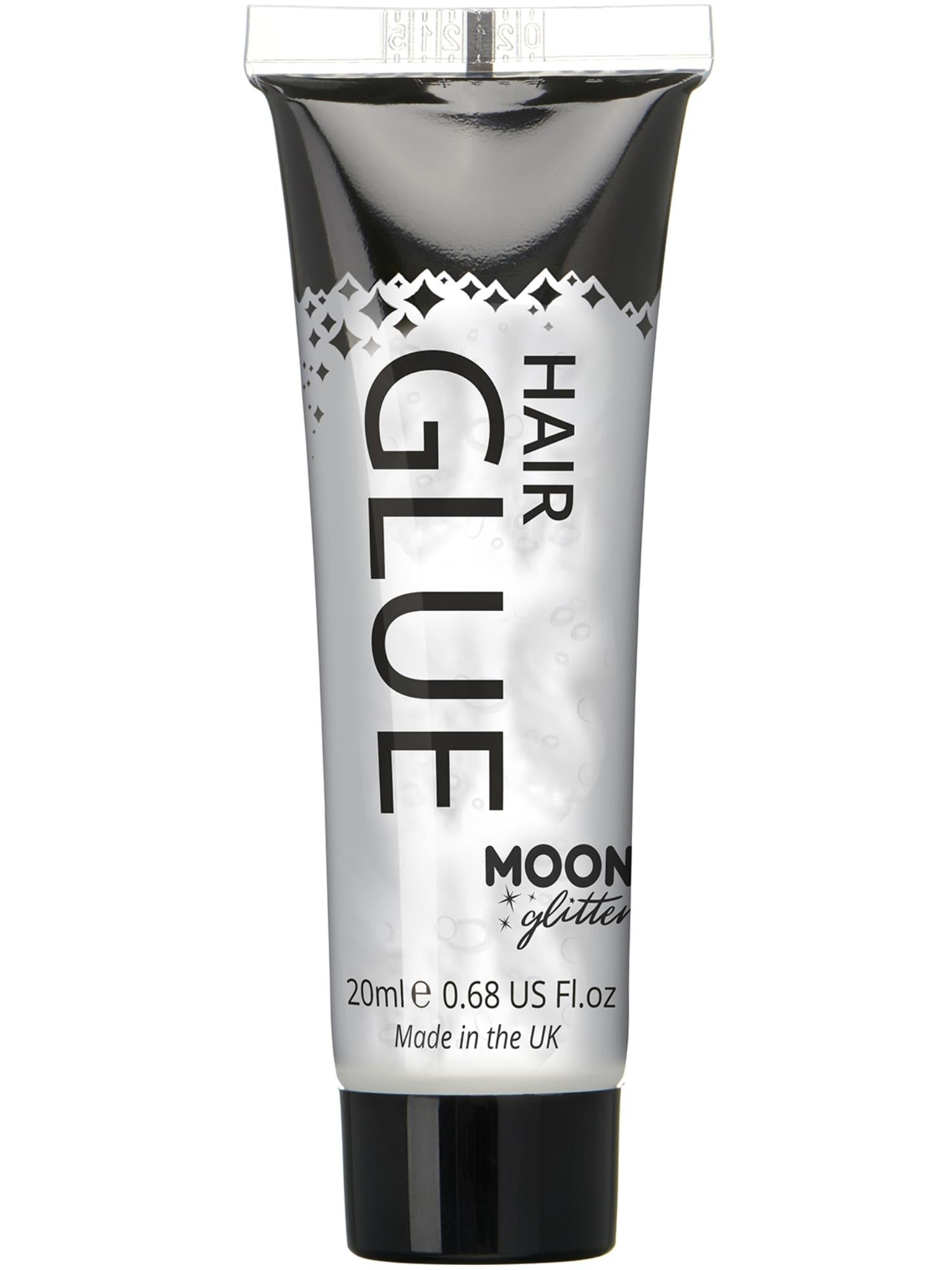 Moon Glitter Hair Glue, Clear