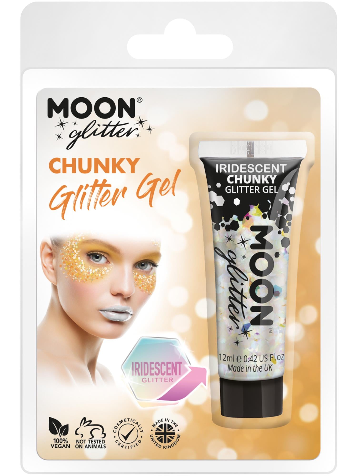 Moon Glitter – schillerndes, grobkörniges Glitzer-Gel