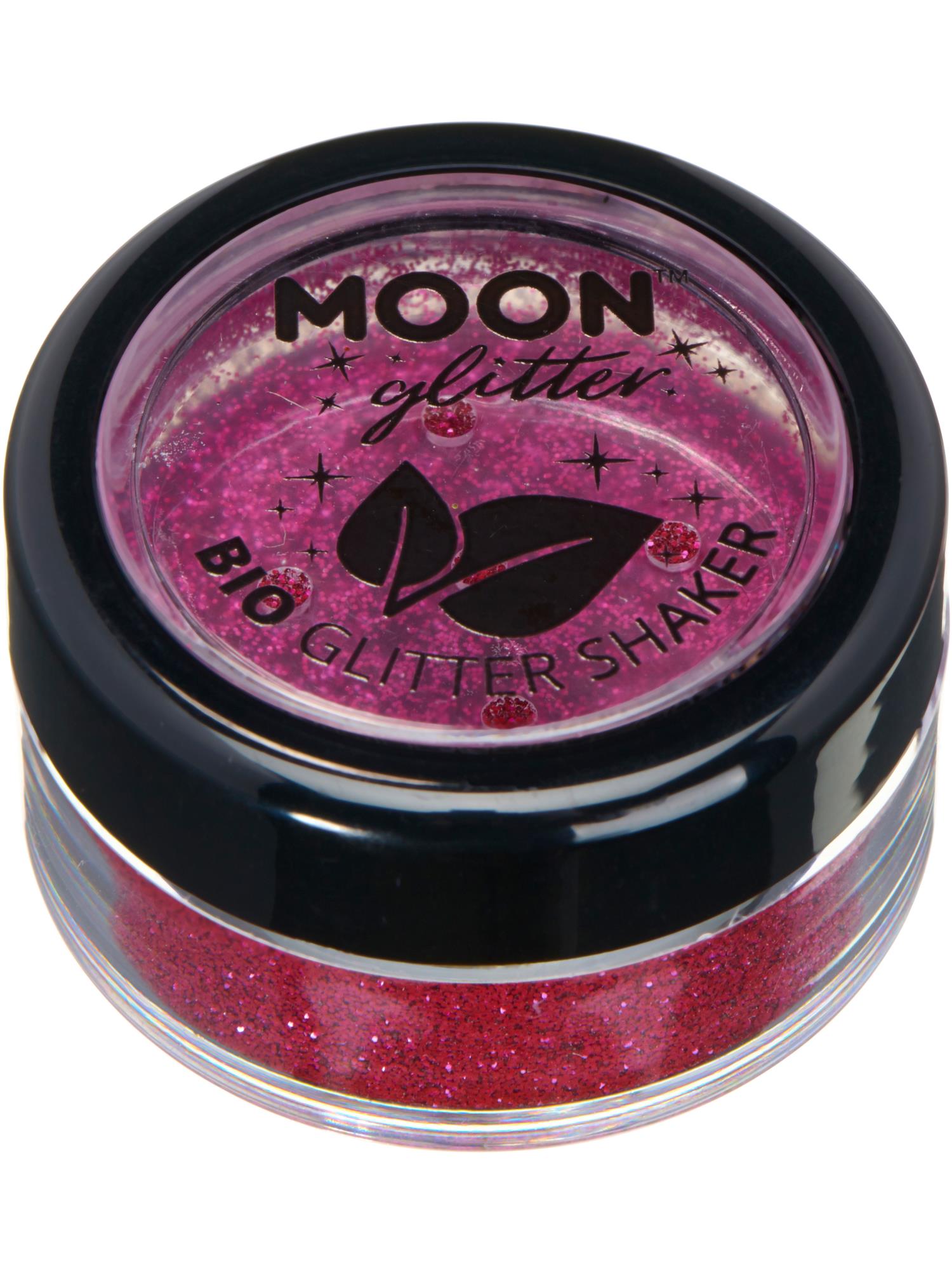 Moon Glitter Bio Glitter Shakers, Dark Rose