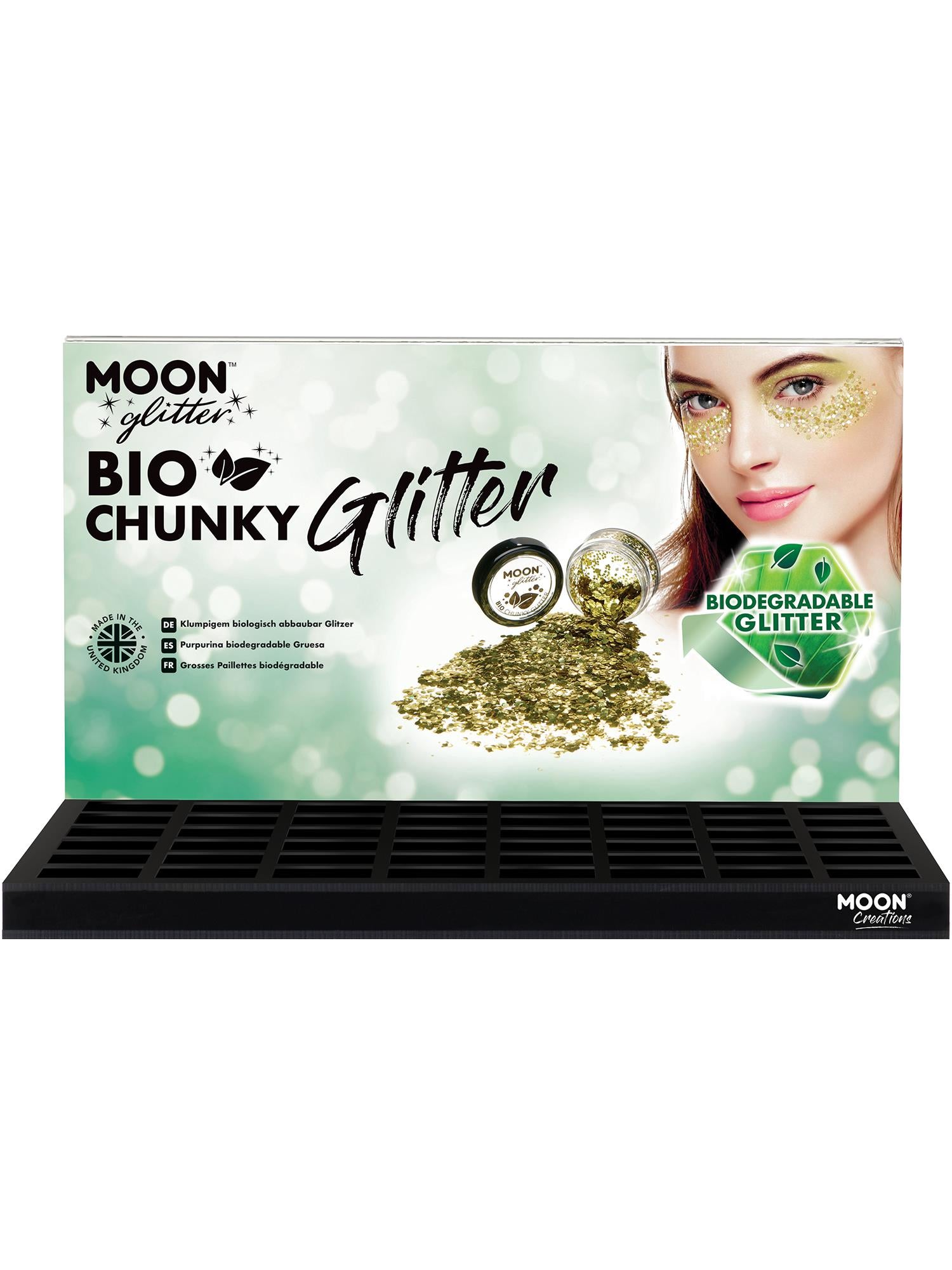 Moon Glitter Bio Chunky Glitter,