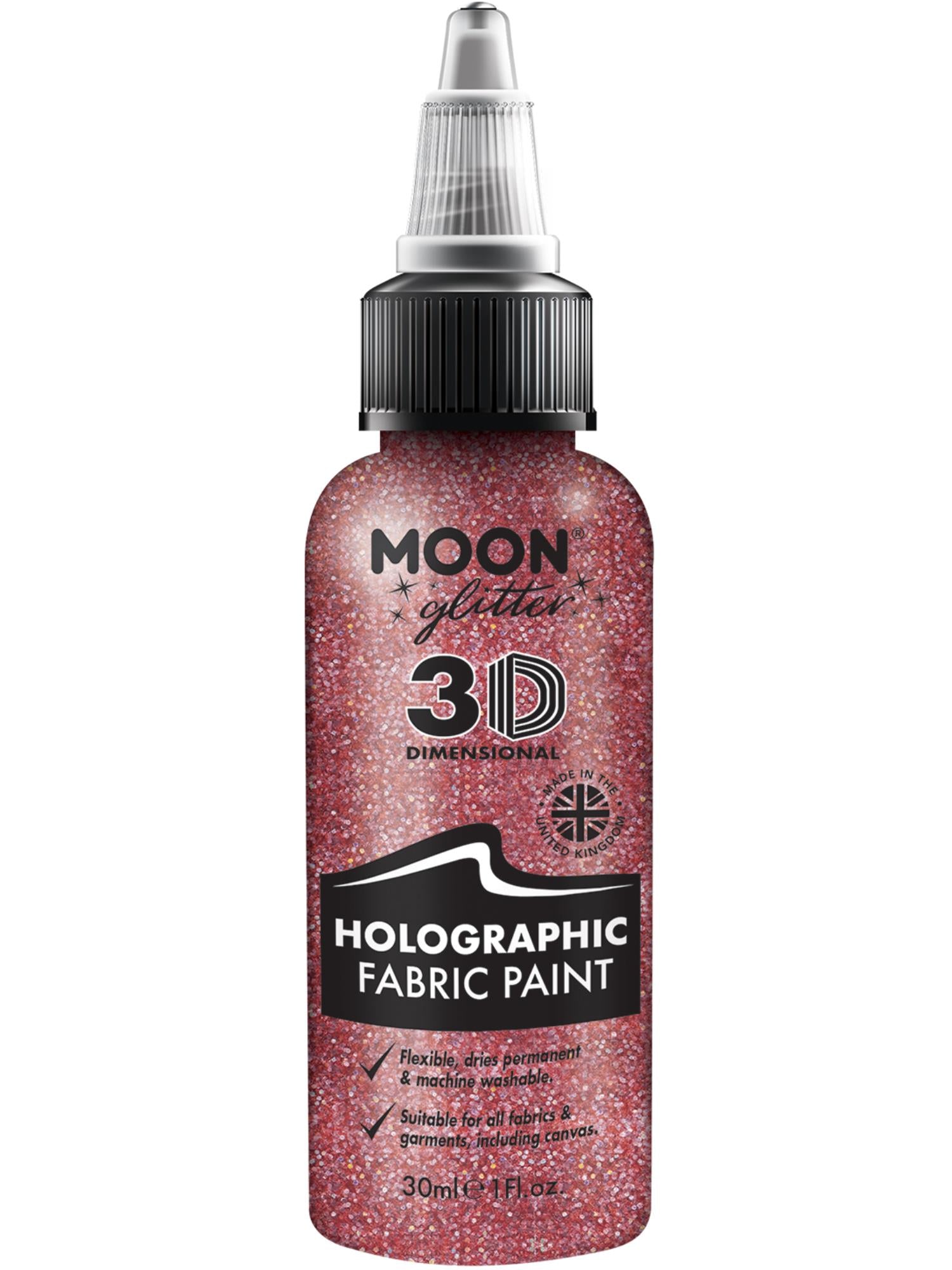 Moon Glitter holografische glittertextielverf