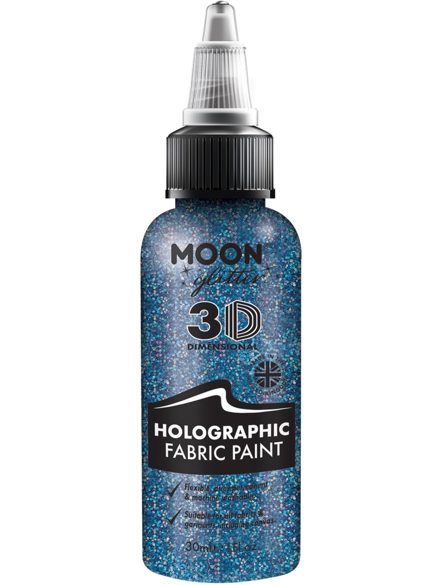 Moon Glitter holografische glittertextielverf
