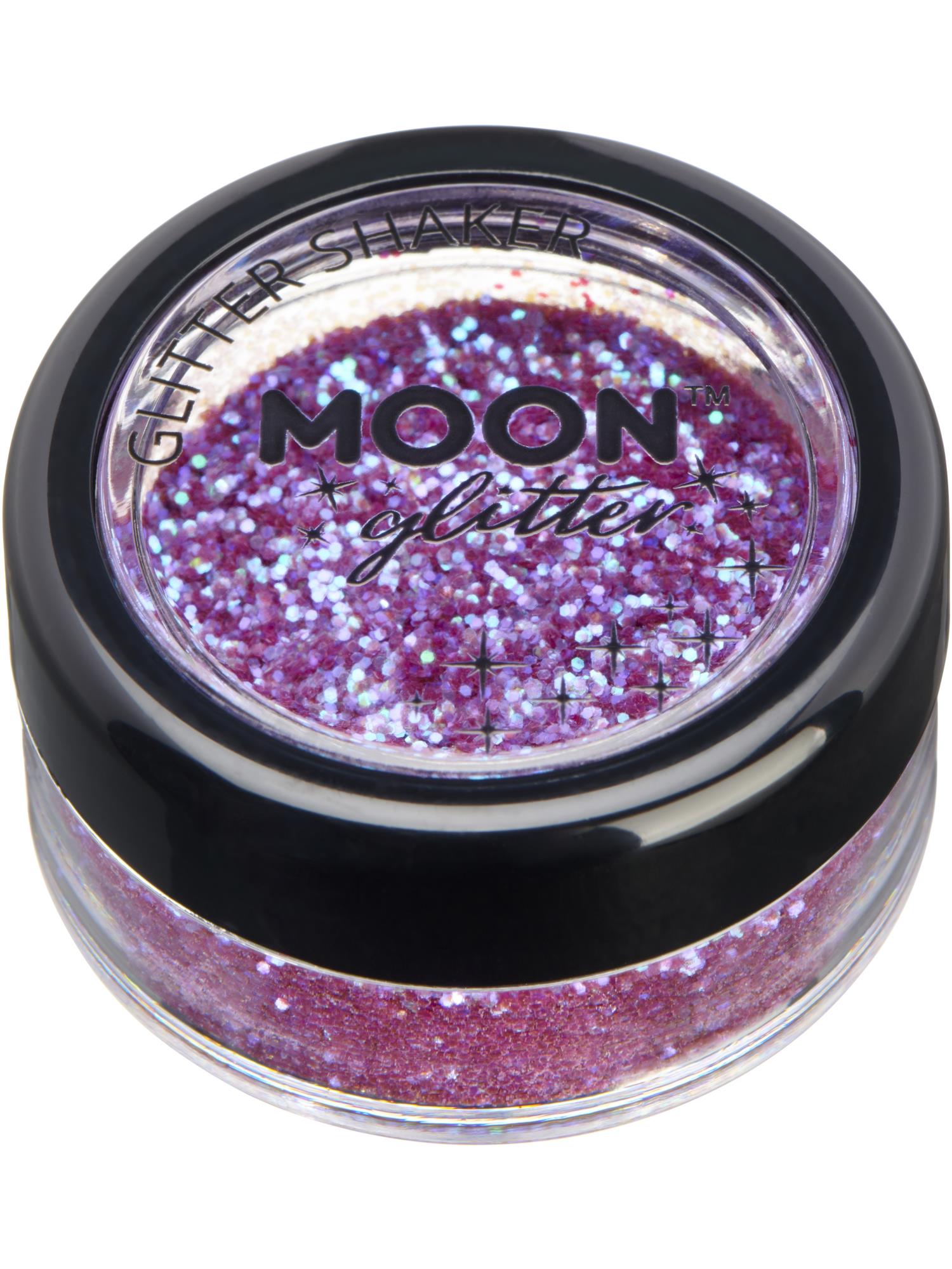 Moon Glitter Iridescent Glitter Shakers, Purple