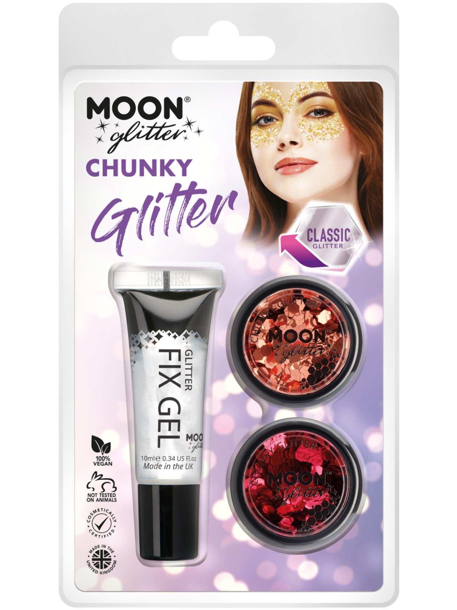 Moon Glitter Classic Chunky Glitter,