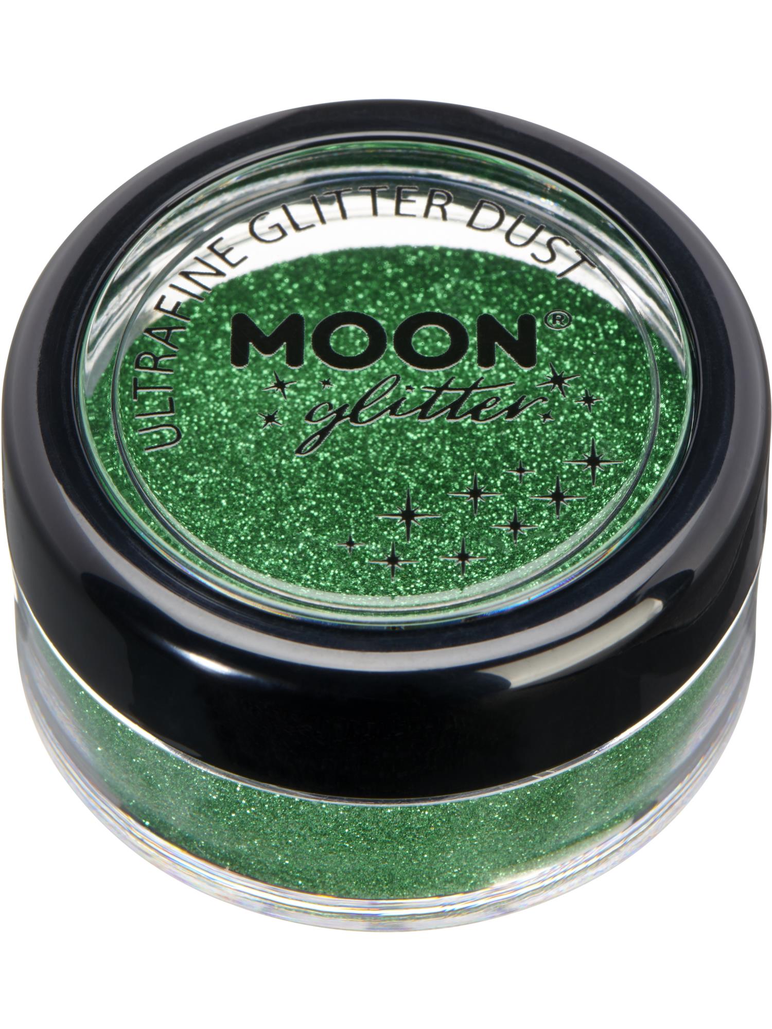 Moon Glitter Classic Ultrafine Glitter Dust, Green