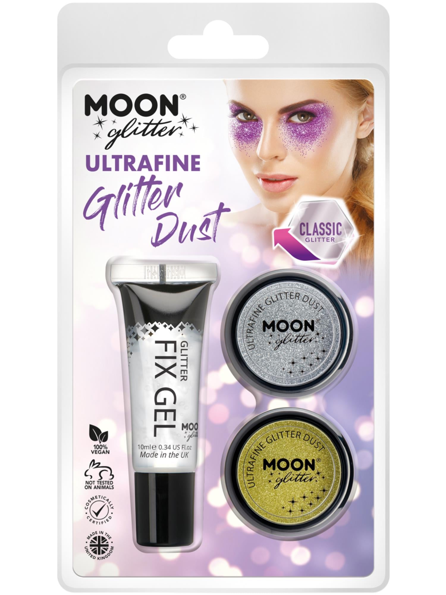 Moon Glitter Classic Ultrafine Glitter Dust,