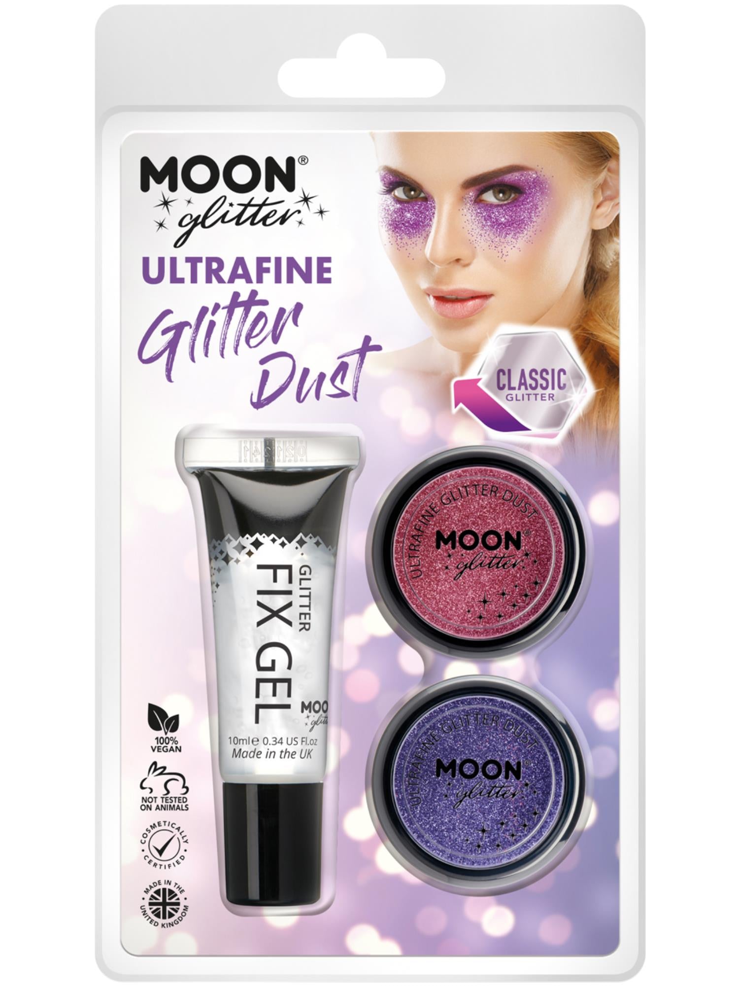 Moon Glitter Classic Ultrafine Glitter Dust,