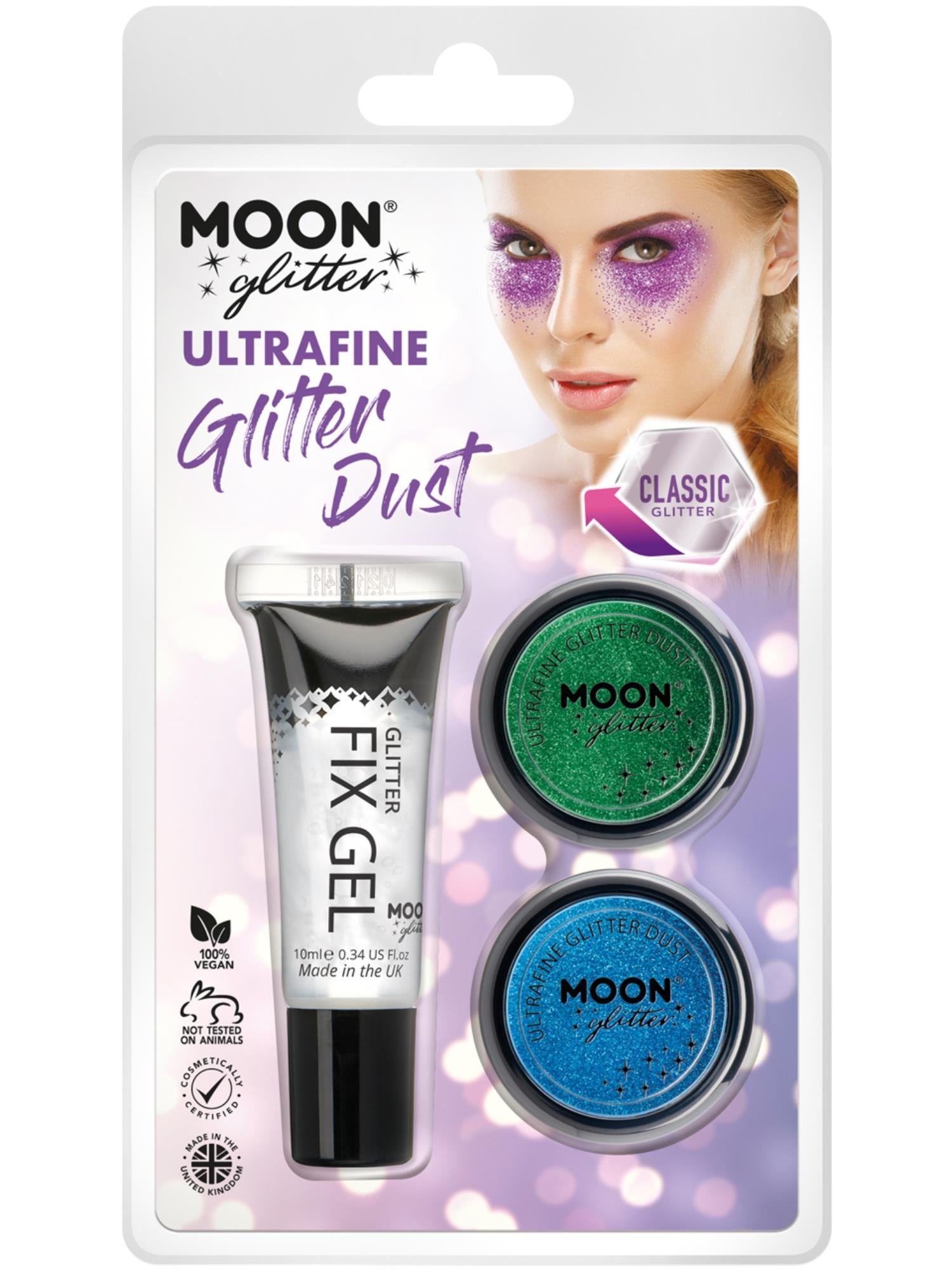 Moon Glitter Classic Ultrafine Glitter Dust,