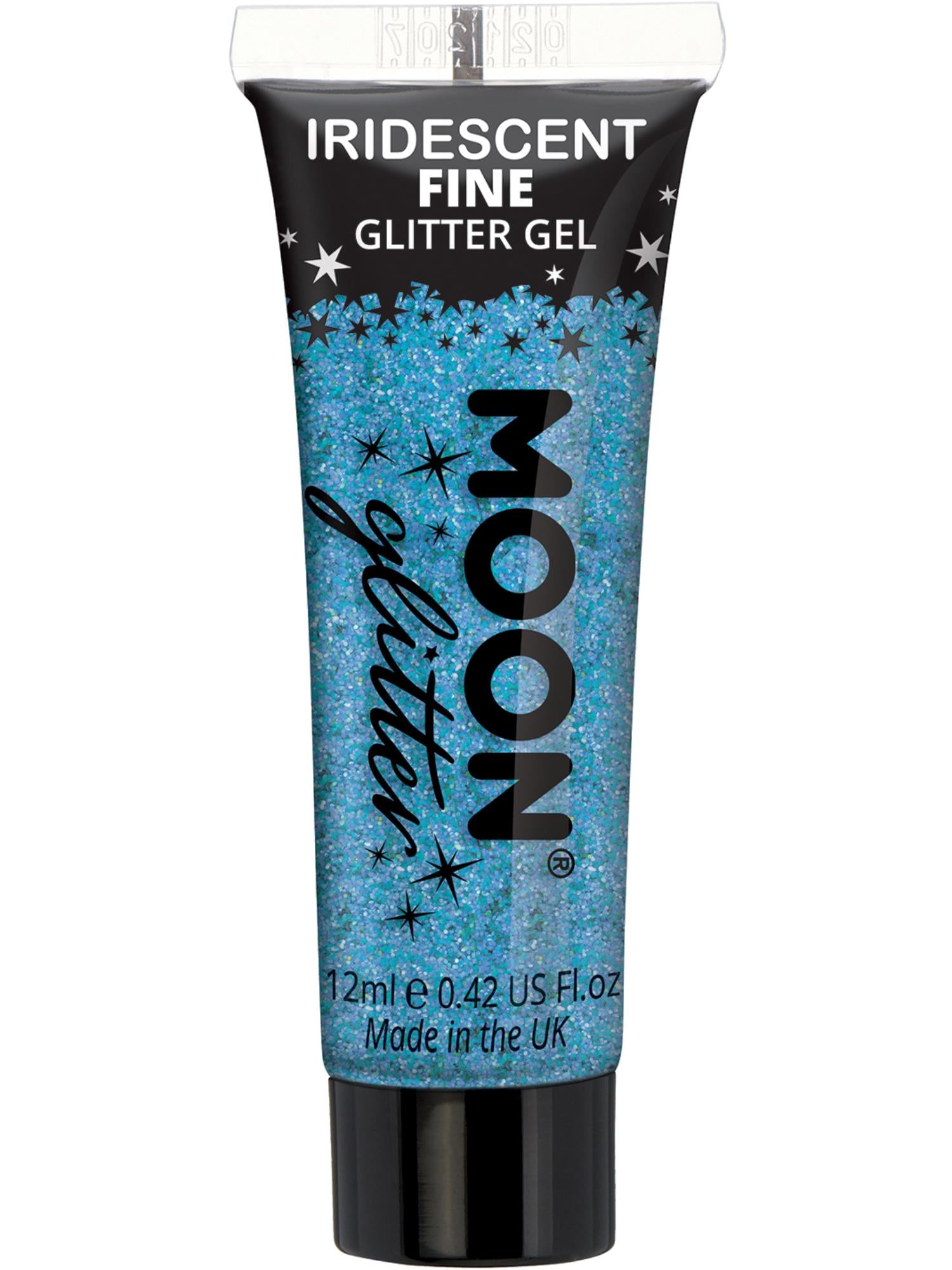 Moon Glitter Iridescent Glitter Gel, Blue