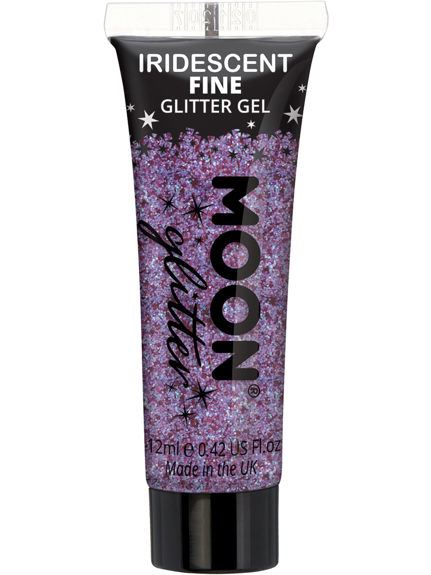 Moon Glitter Iridescent Glitter Gel, Purple