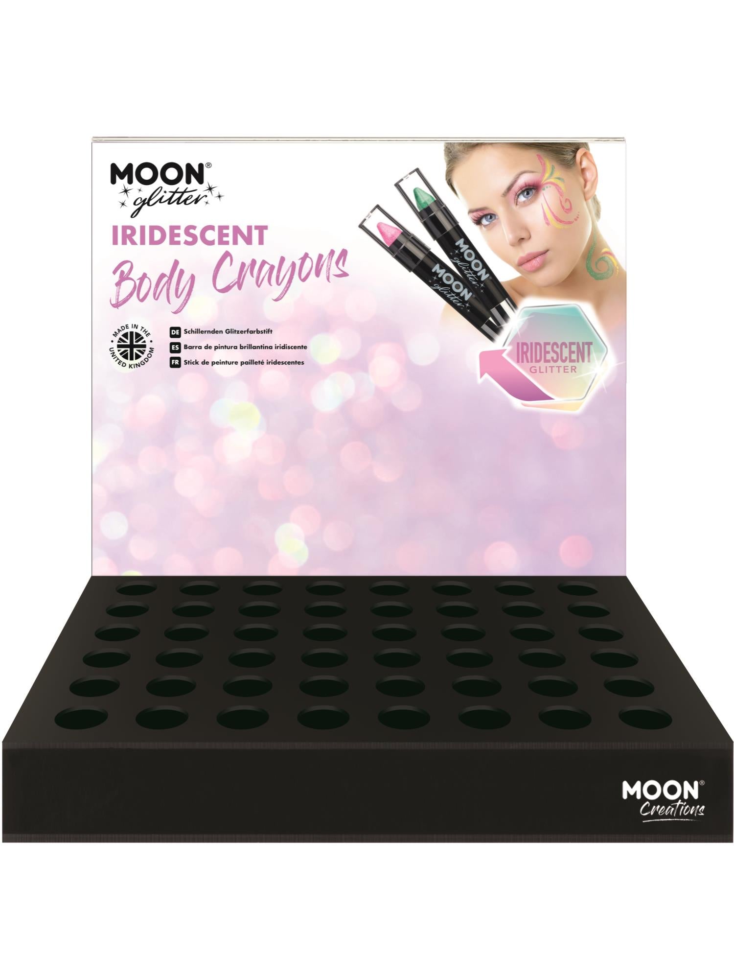 Moon Glitter Iridescent Body Crayons,