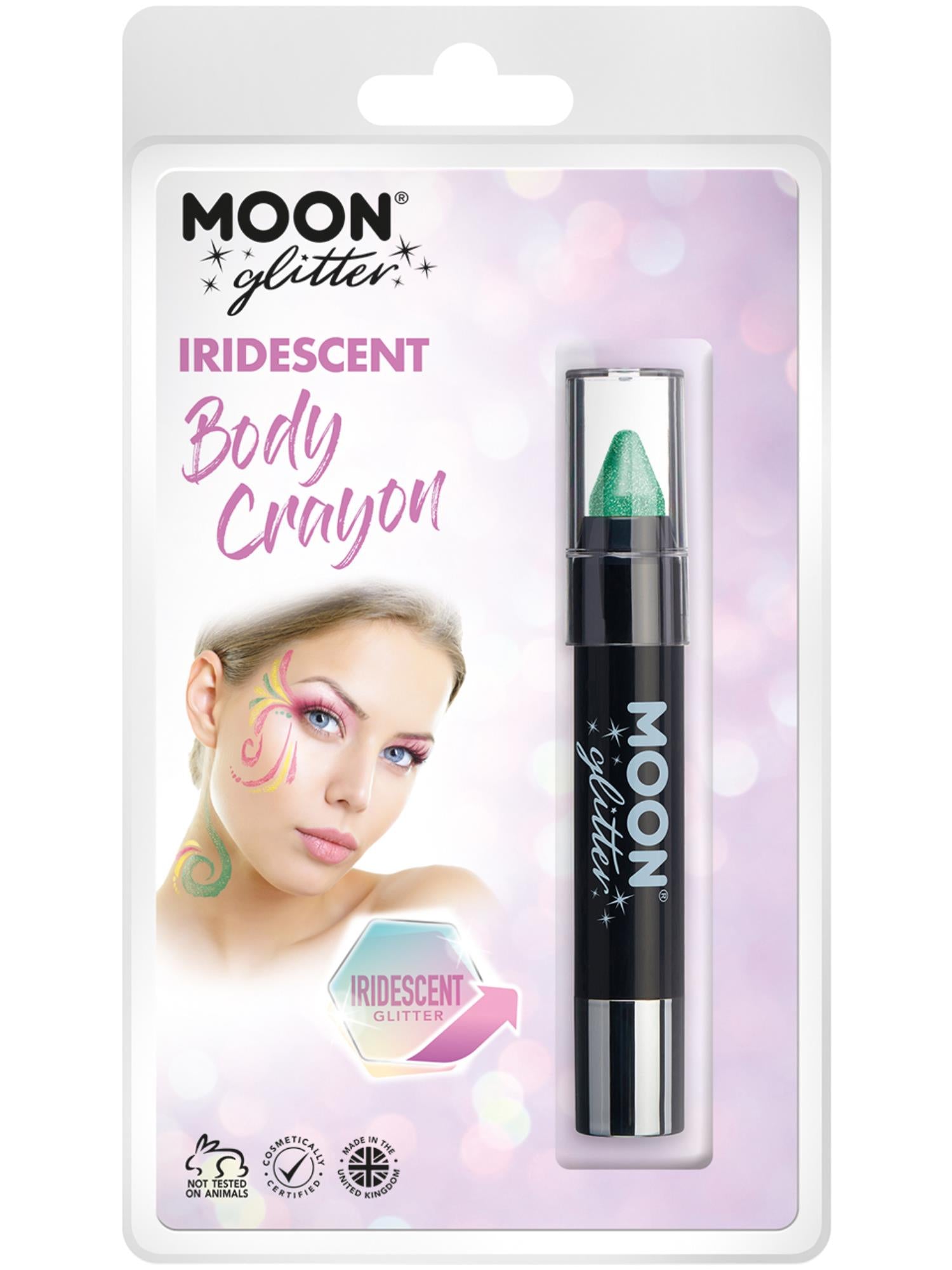 Moon Glitter – schillernde Körpermalstifte, Grün