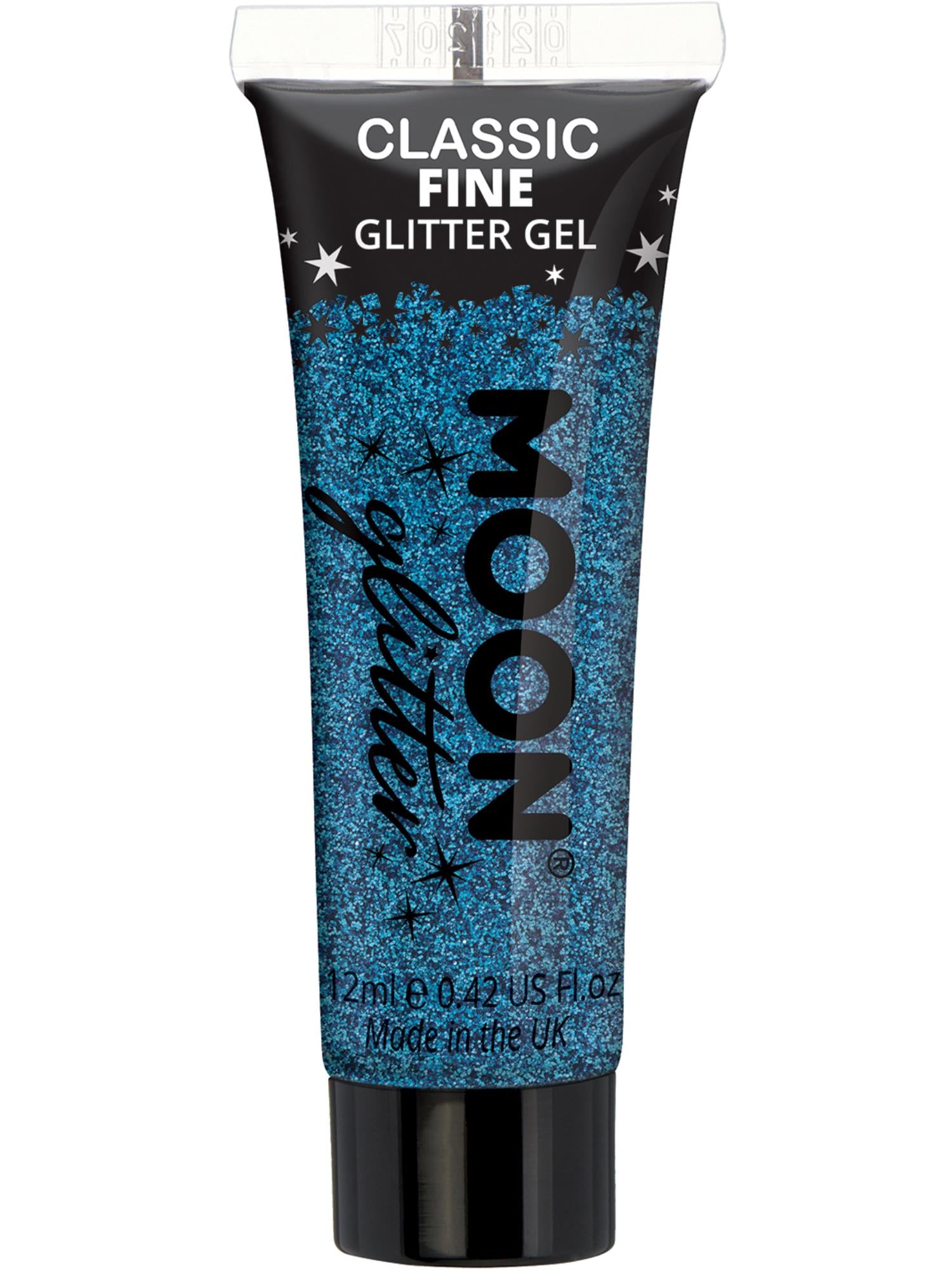Moon Glitter Classic Fine Glitter Gel, Blue