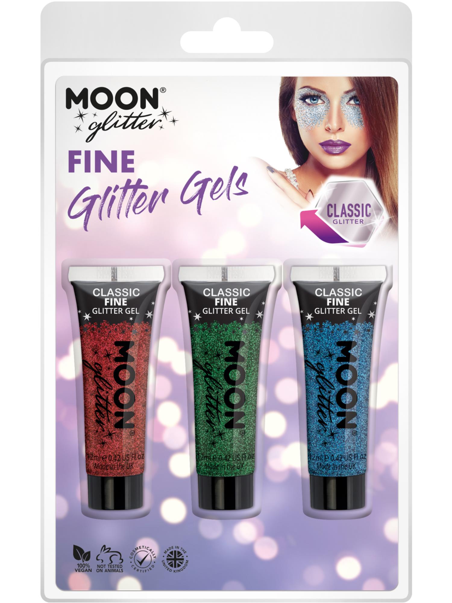 Moon Glitter Classic Fine Glitter Gel,