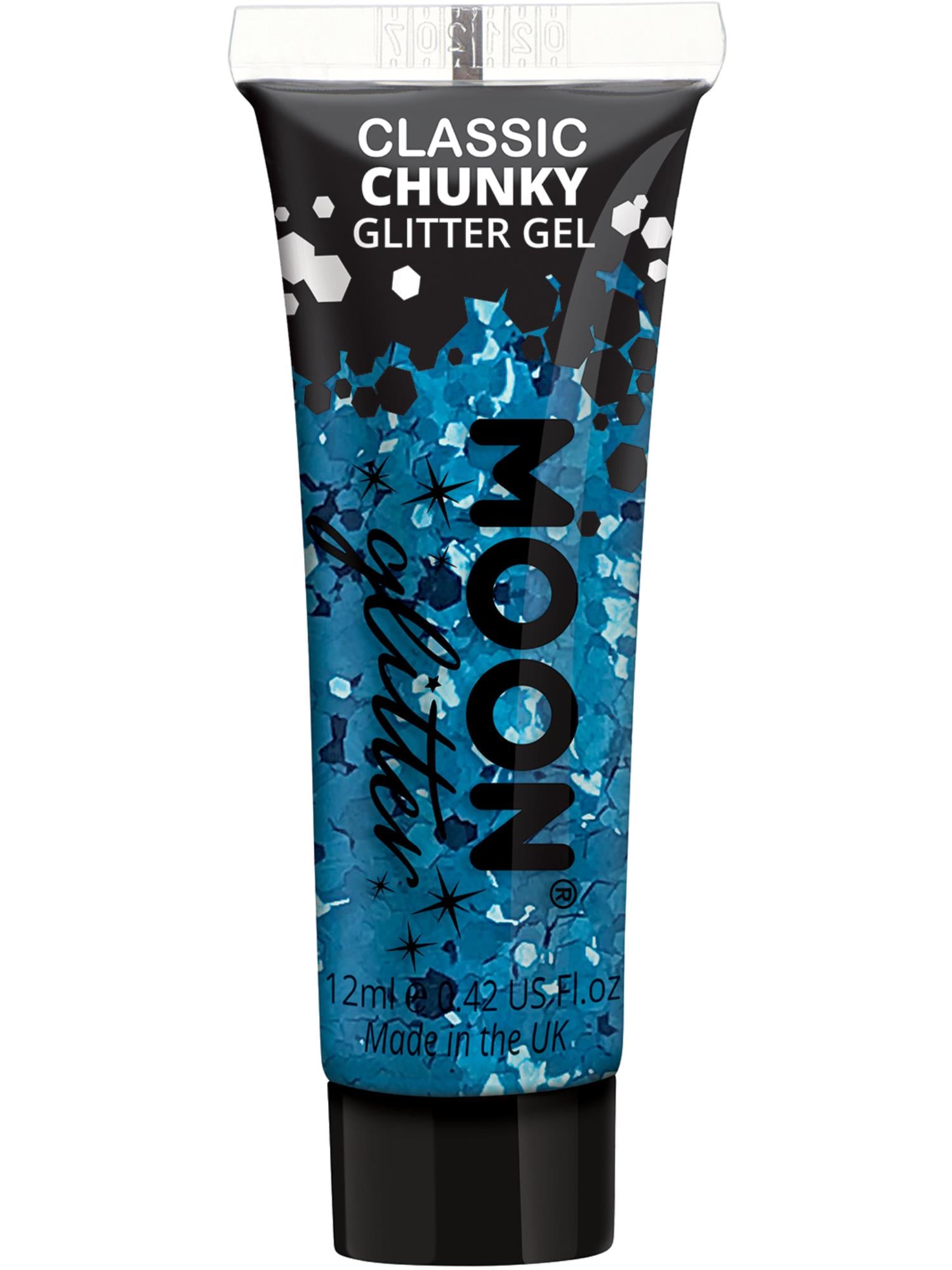 Moon Glitter Classic Chunky Glitter Gel, Blue