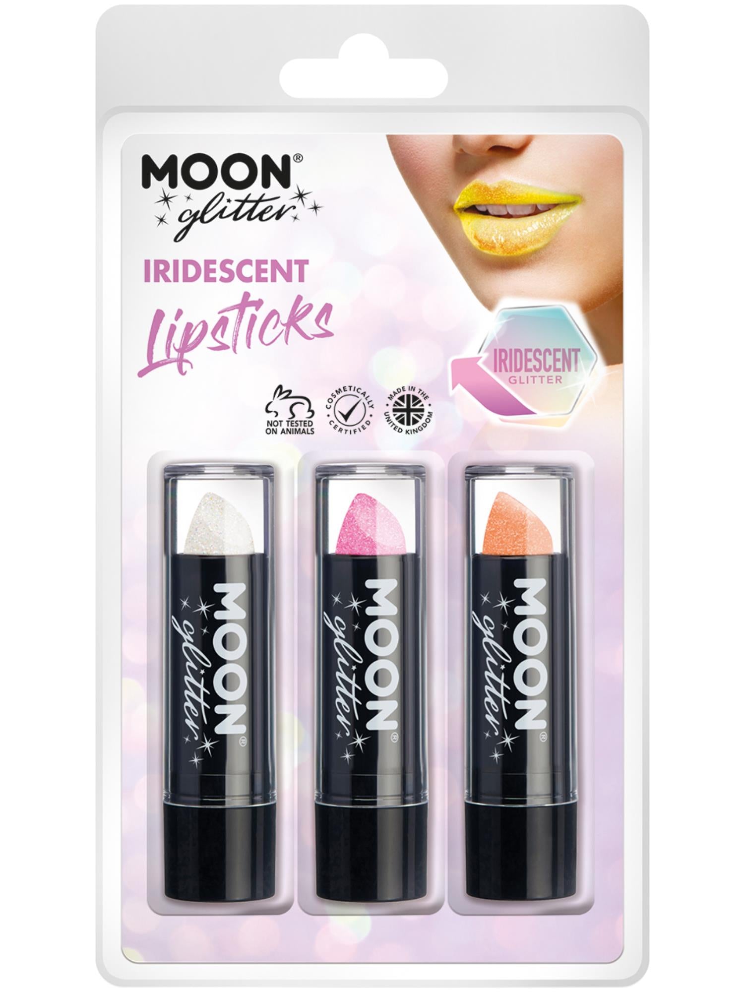 Moon Glitter Iridescent Glitter Lipstick,
