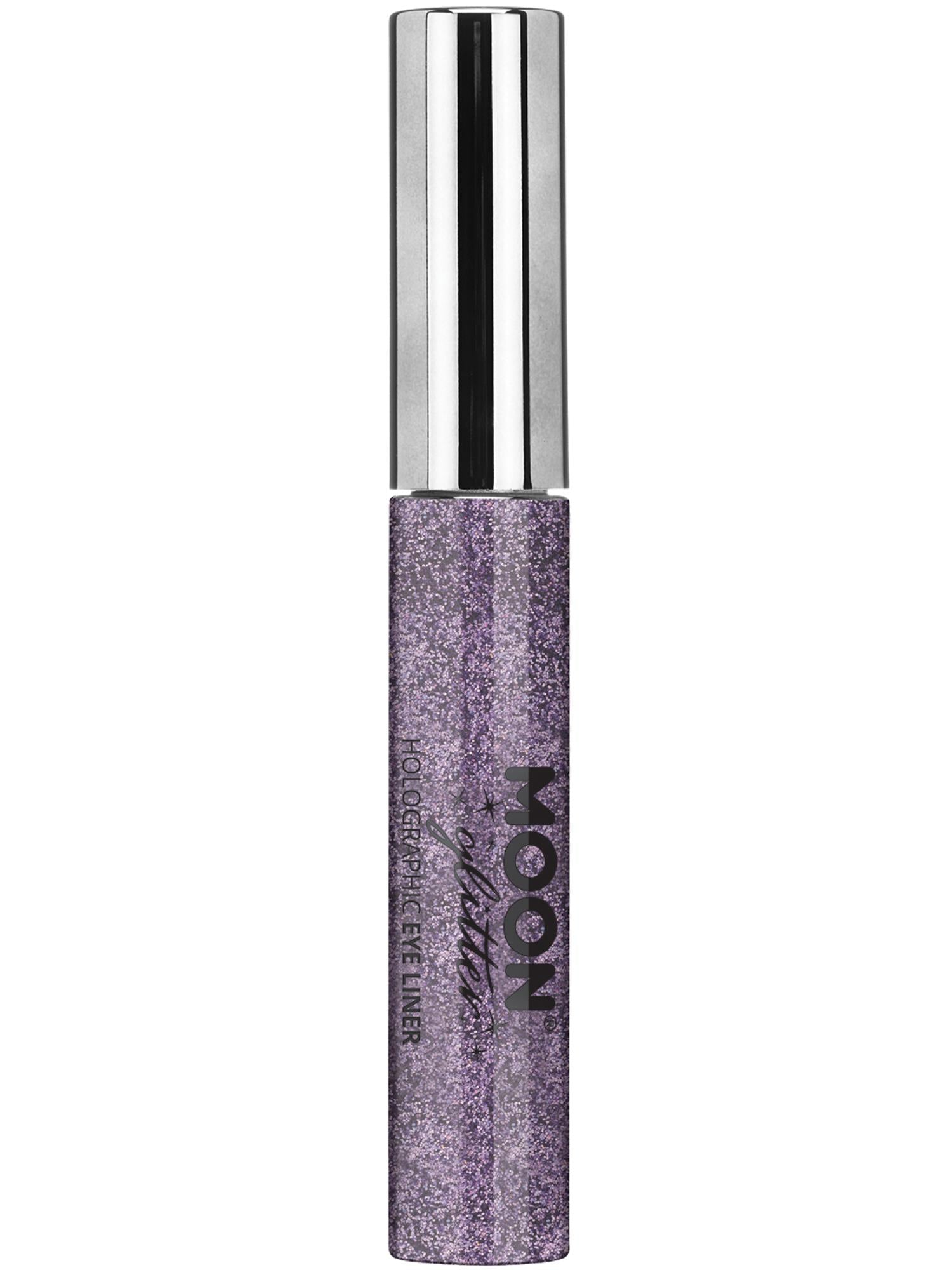 Moon Glitter Holografischer Glitzer-Eyeliner, Lila