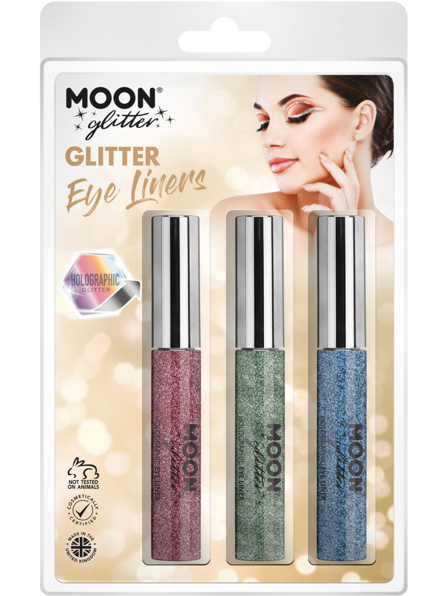 Moon Glitter Holographic Glitter Eye Liner,