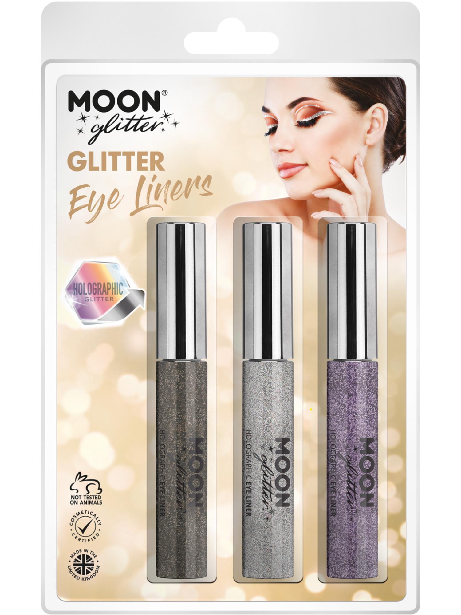 Moon Glitter Holographic Glitter Eye Liner,