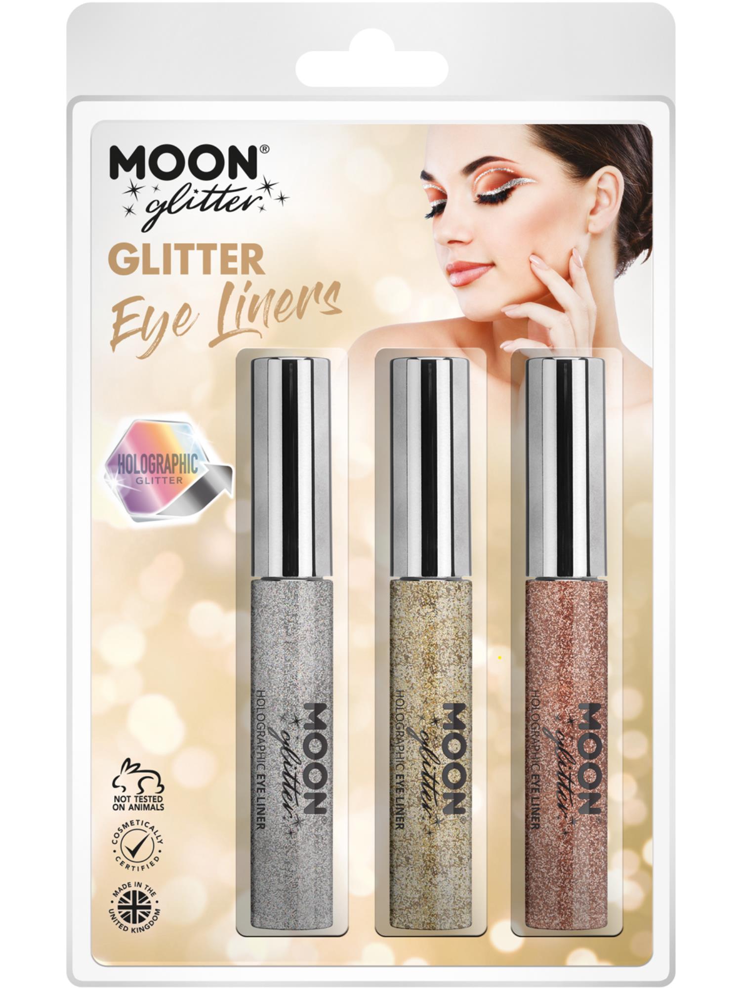 Moon Glitter Holographic Glitter Eye Liner,