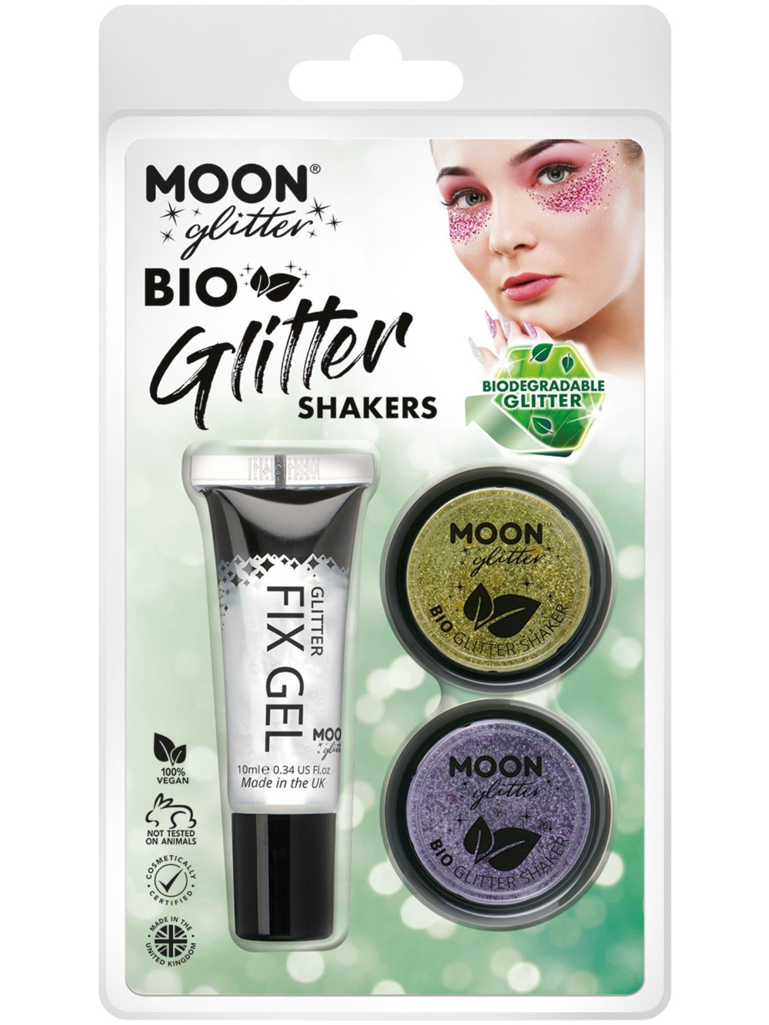Moon Glitter Bio Glitter Shakers,