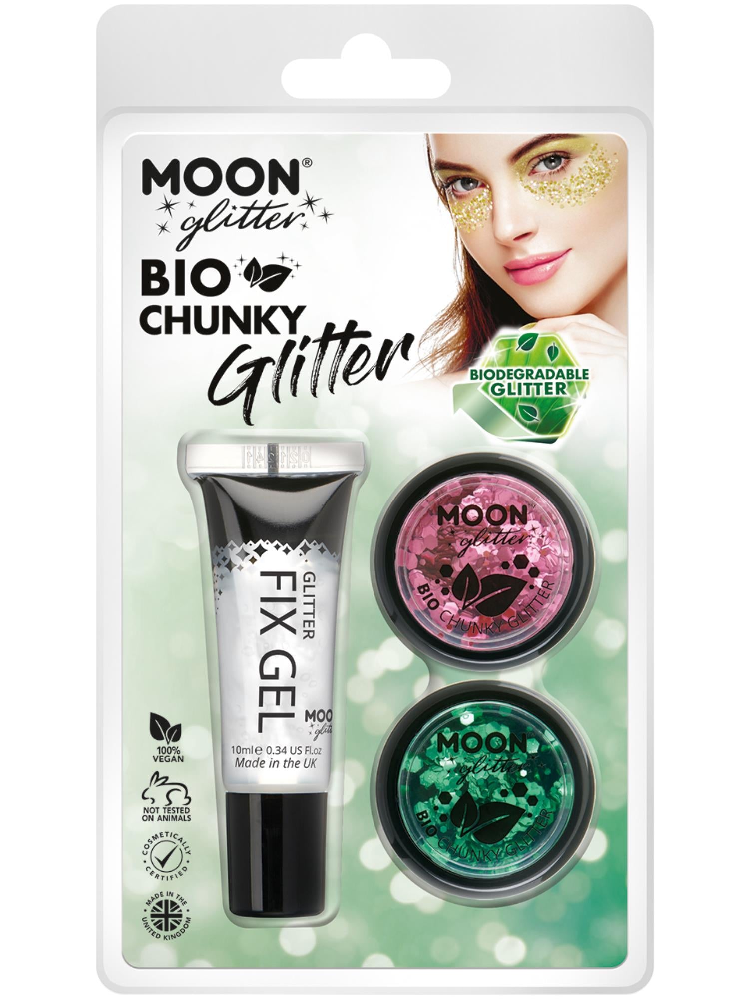 Moon Glitter Bio Chunky Glitter,