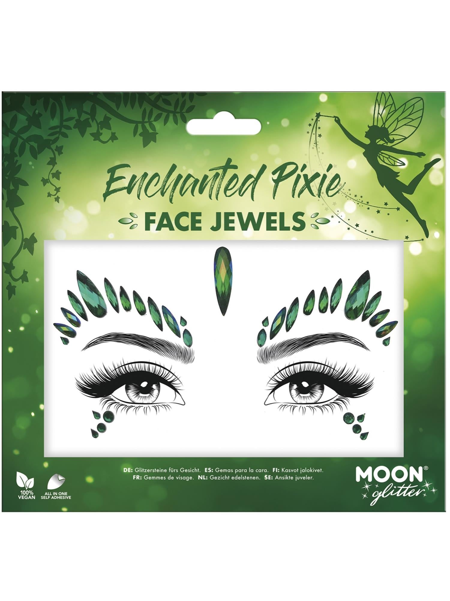 Moon Glitter gezichtsjuwelen, Enchanted Pixie