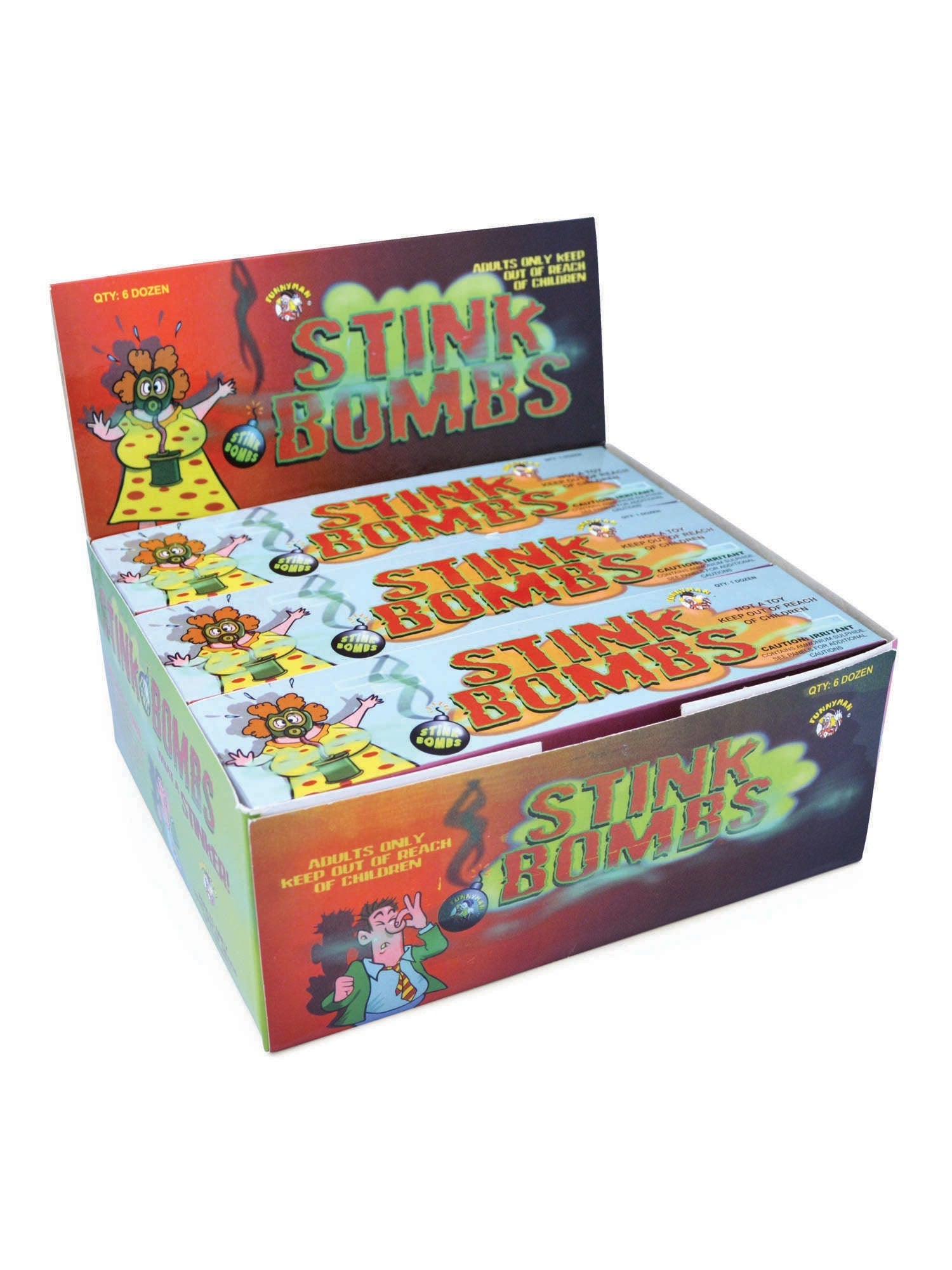 Stink Bombs (Twelve Pack)