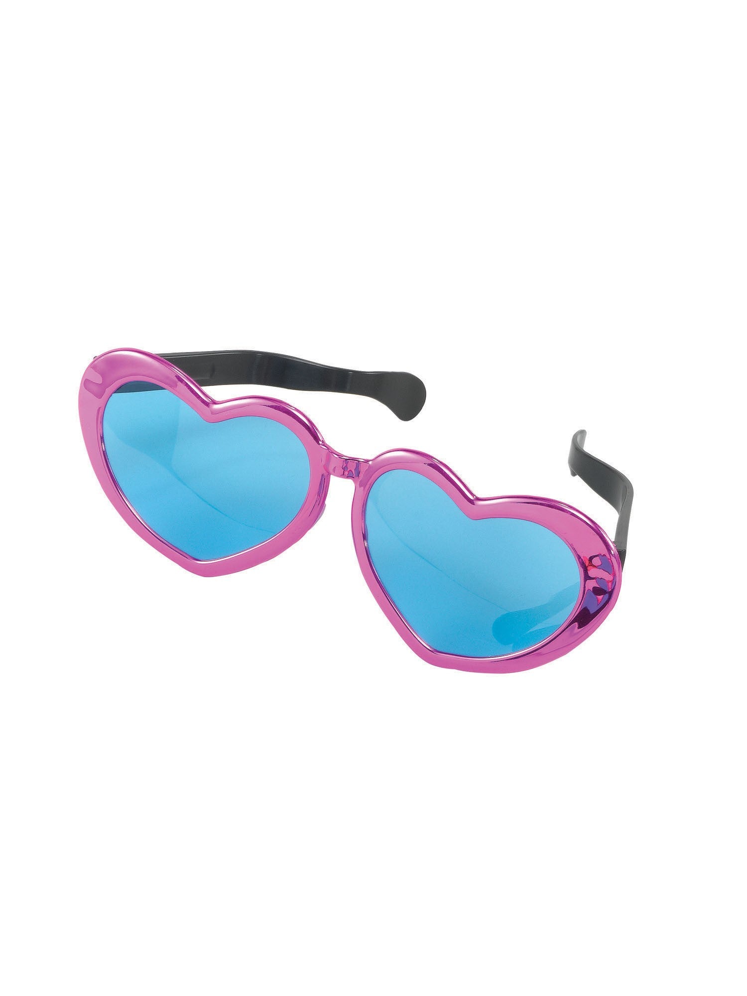 Jumbo Metallic Herz Sonnenbrille