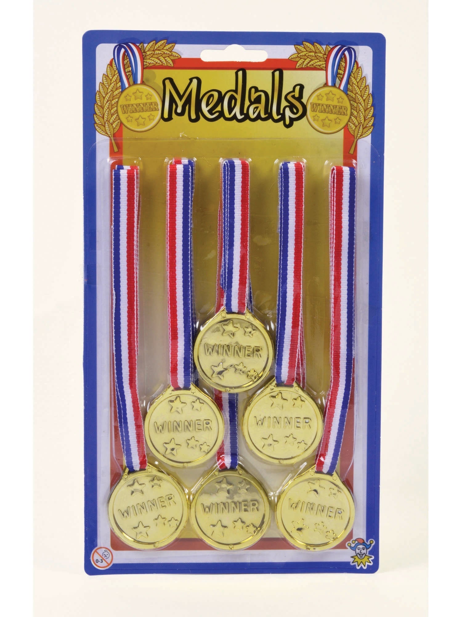 Winner Medals (6 Per Card)
