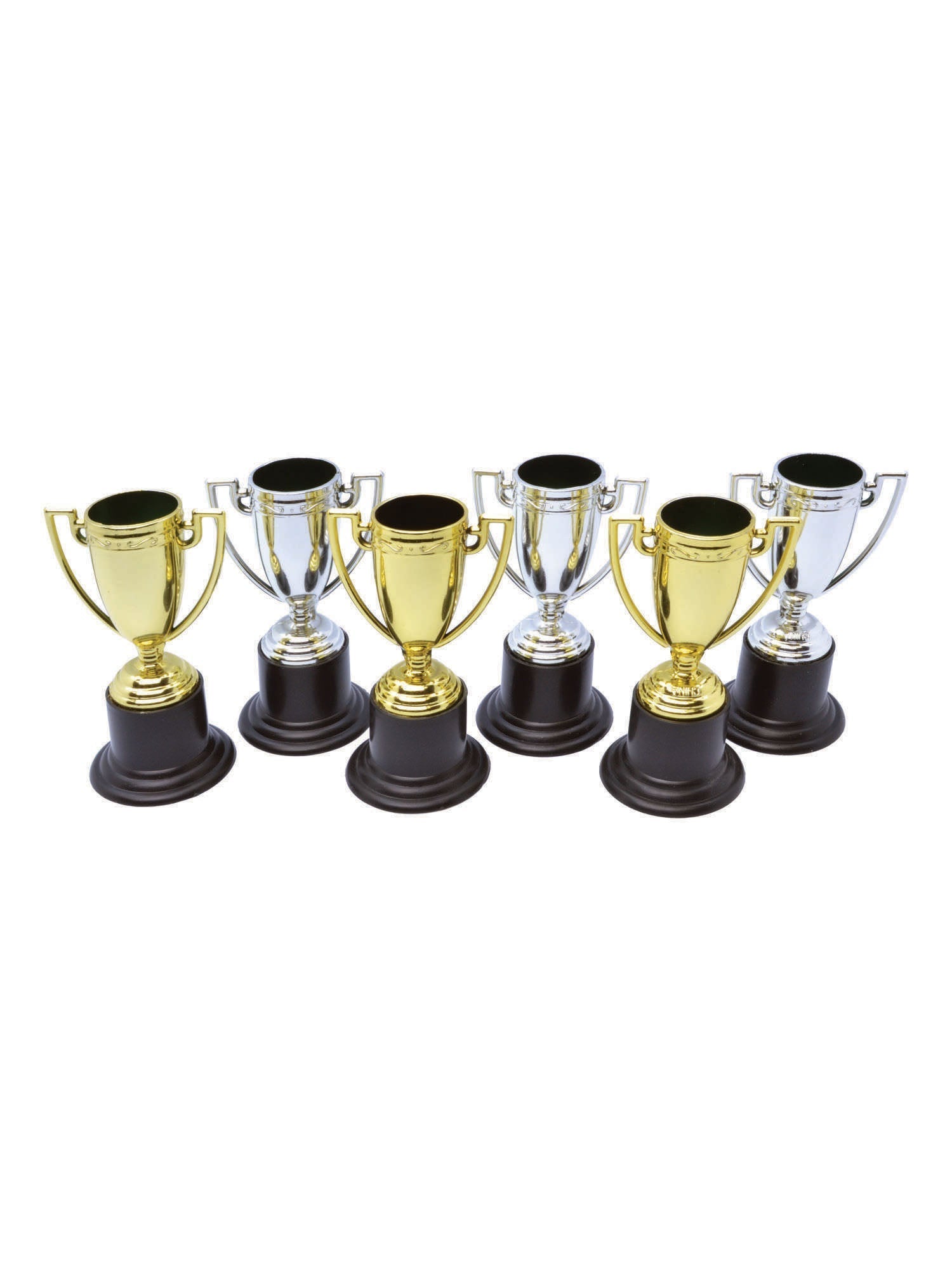 Winner Trophies With Stickers(Pk 6)