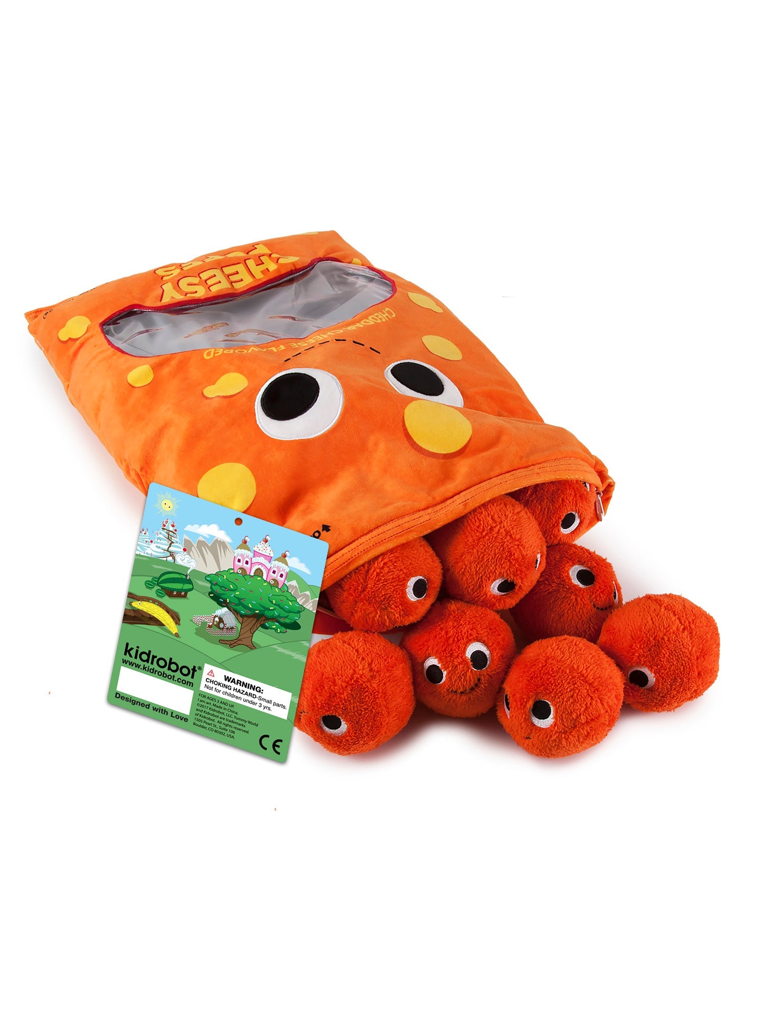 Yummy World Arnold & de Puffs XL Pluche